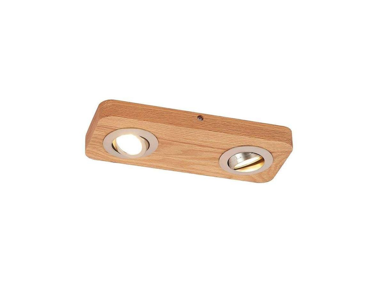 Mikari 2 LED Lámpara de Techo Wood - Lindby