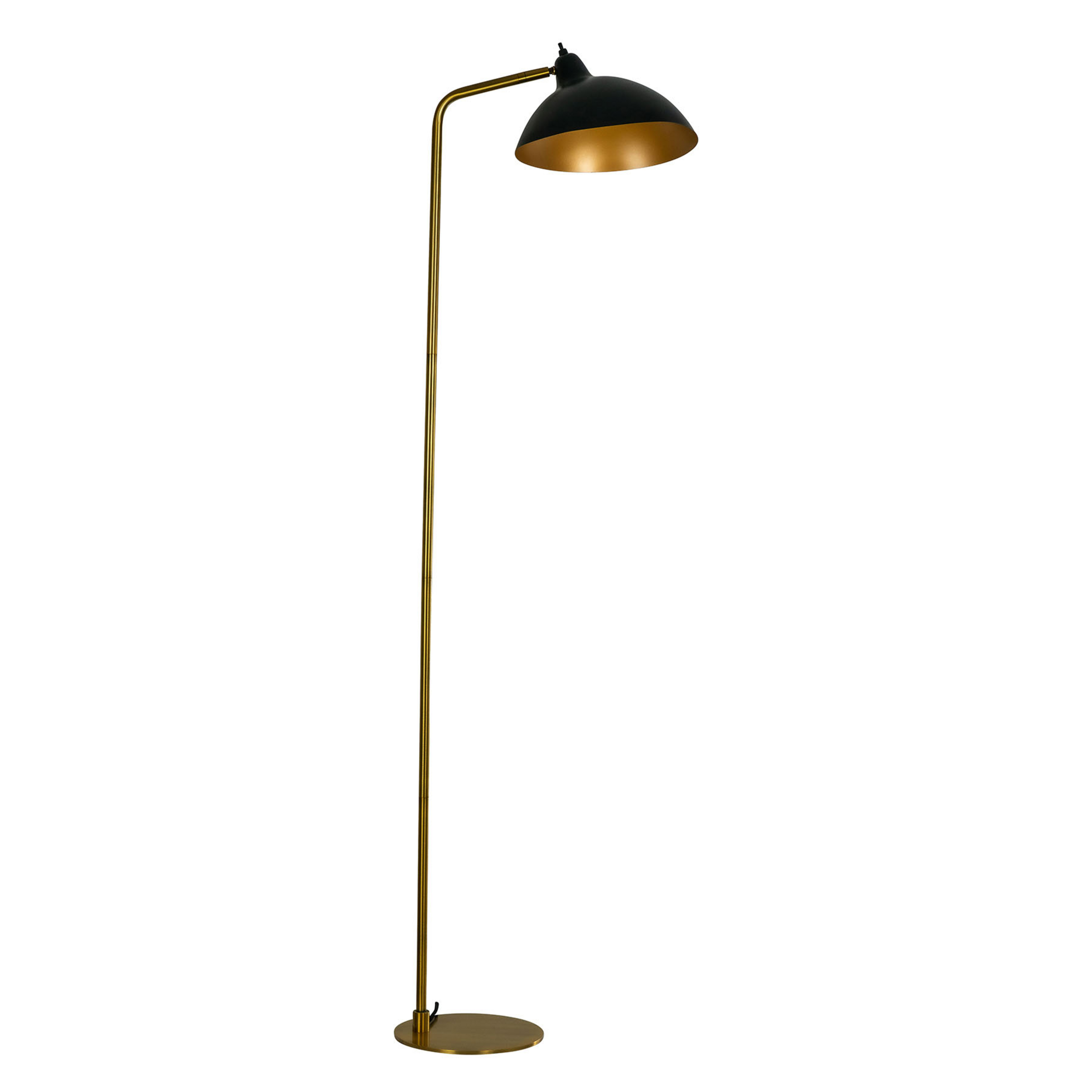 Futura Vloerlamp Black/Brass - DybergLarsen