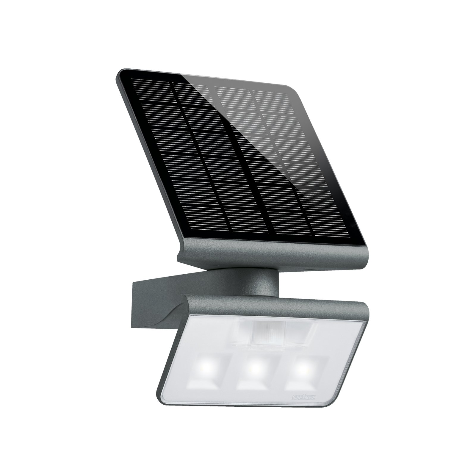 STEINEL LED lumină solară XSolar L-S One, antracit, senzor