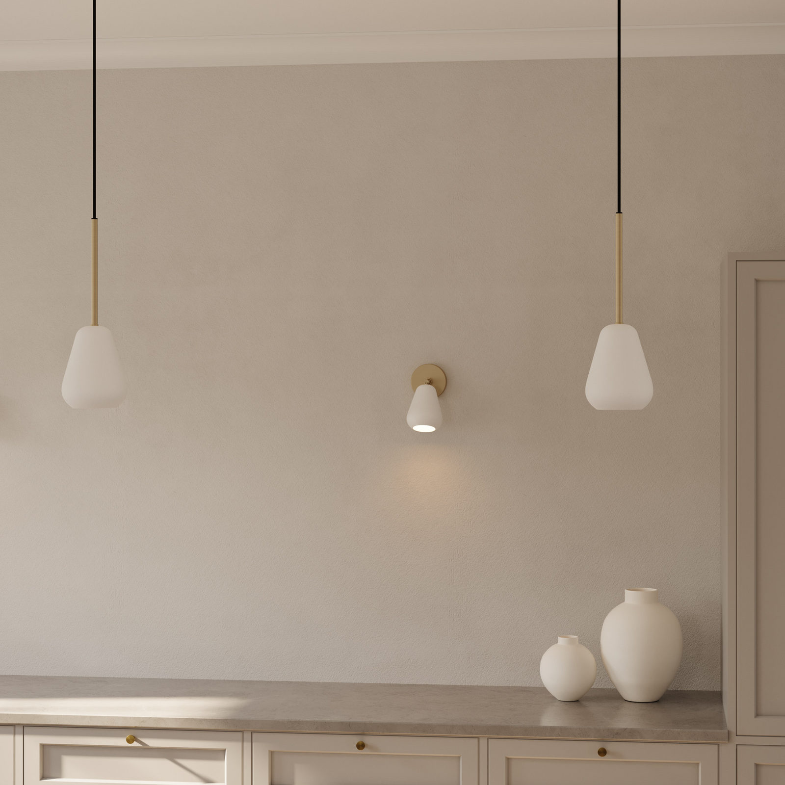 Nuura Pendelleuchte Anoli Spot, Ø 10 cm, weiß, Metall Nuura Pendelleuchte Anoli Spot, Ø 10 cm, weiß, Metall