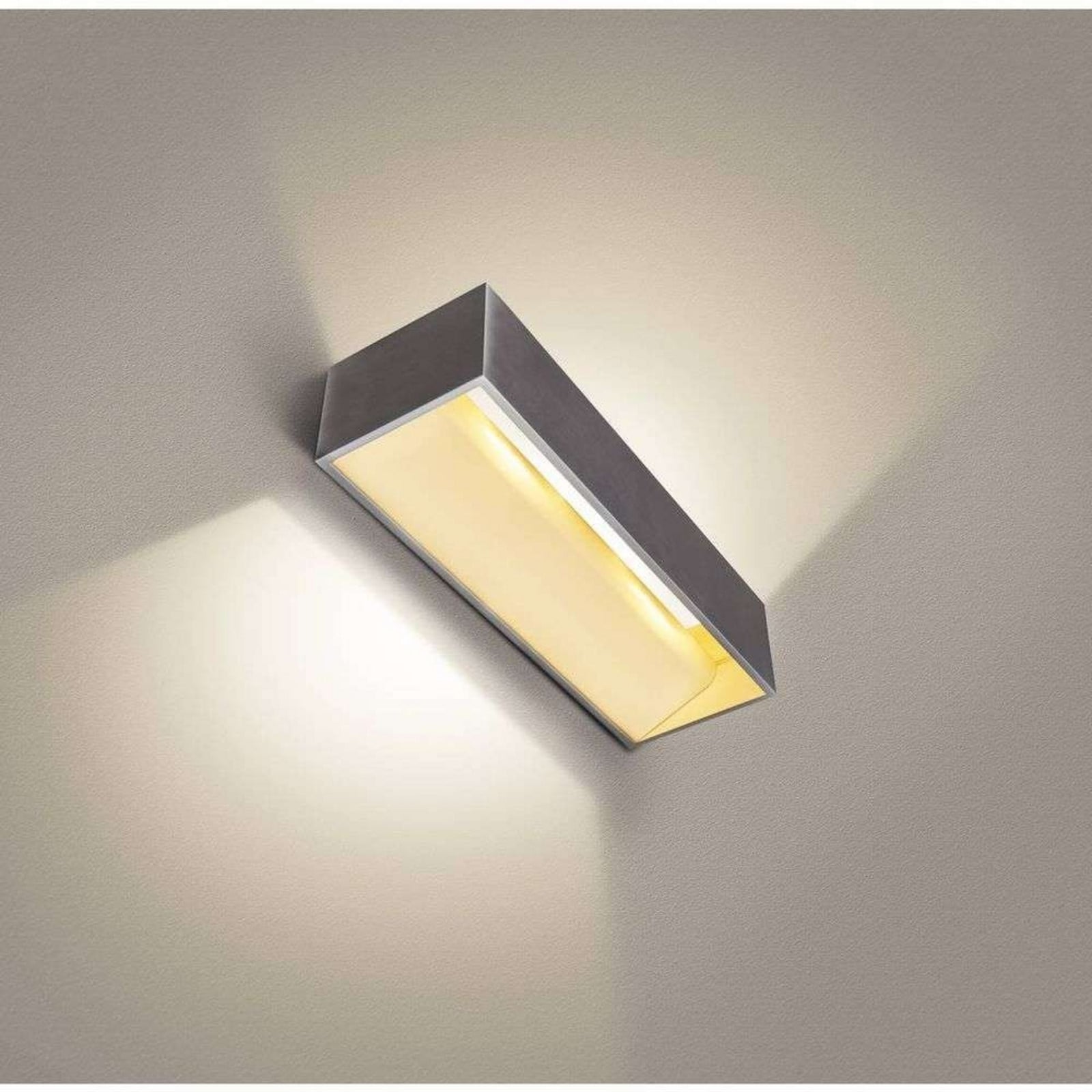 Logs In L Wandleuchte LED Dim. Aluminium/White SLV - Wohnzimmer