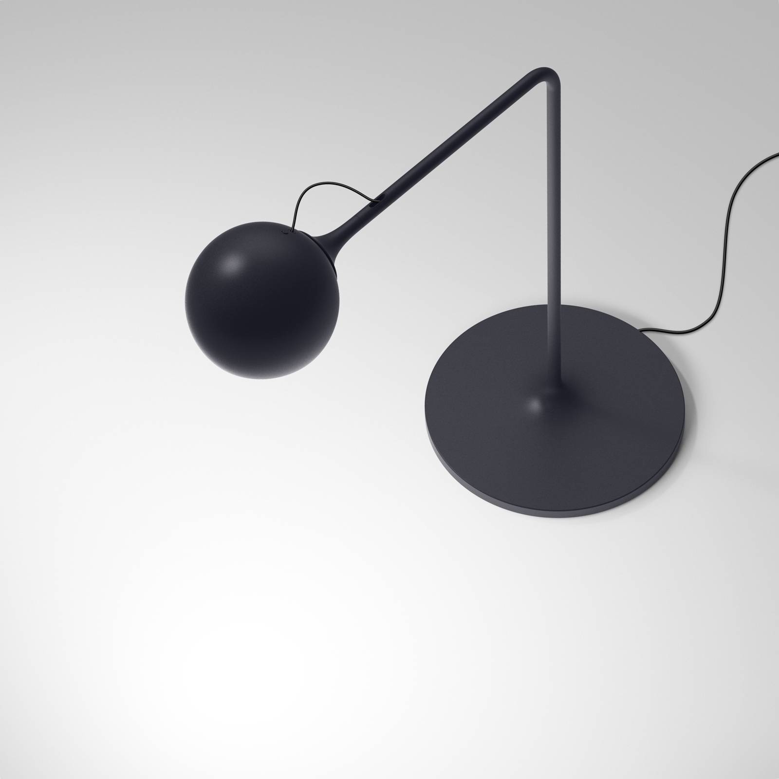 Artemide Ixa lampa stołowa LED, antracyt