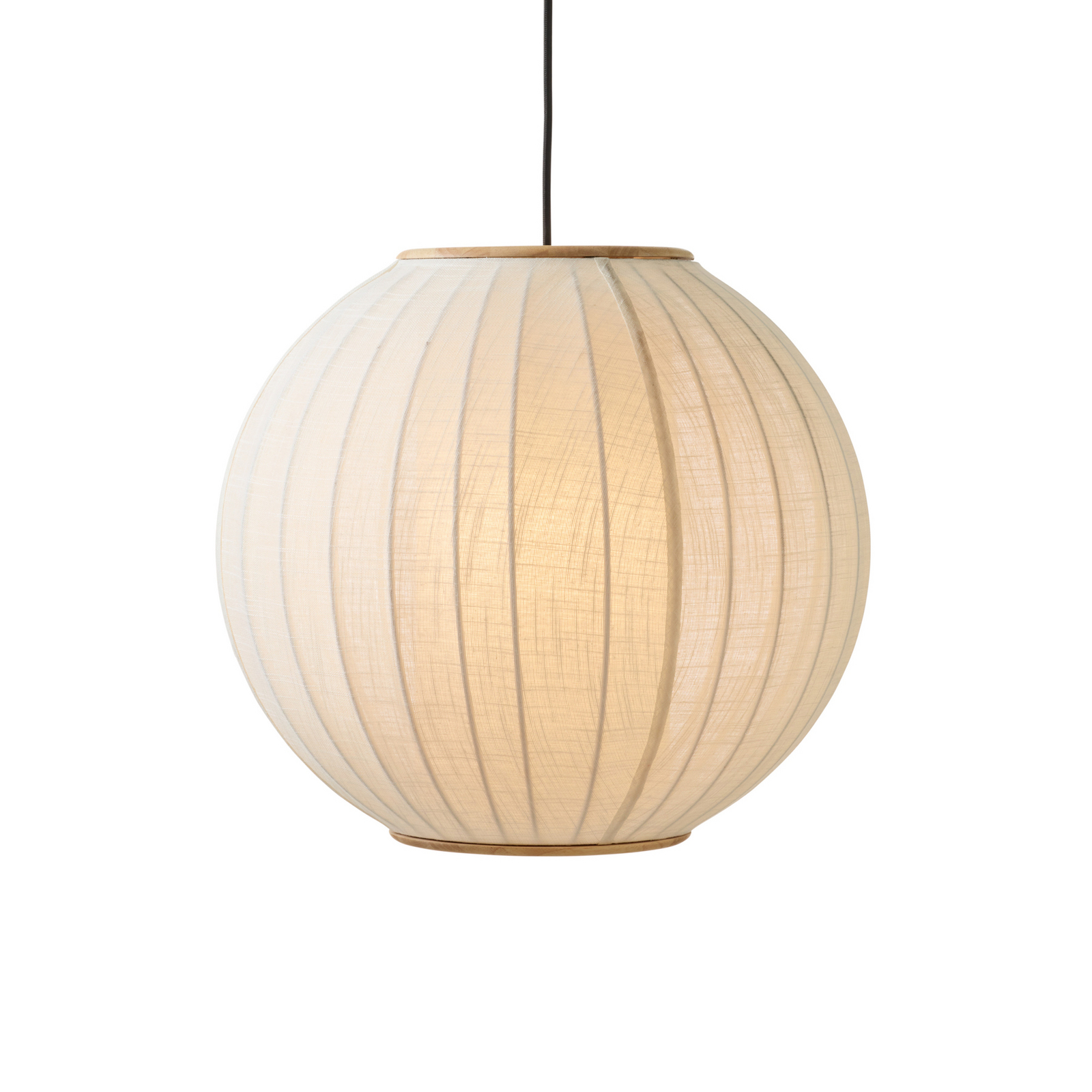 BALLOON hanglamp, Ø 50 cm, crème, textiel - Halo Design