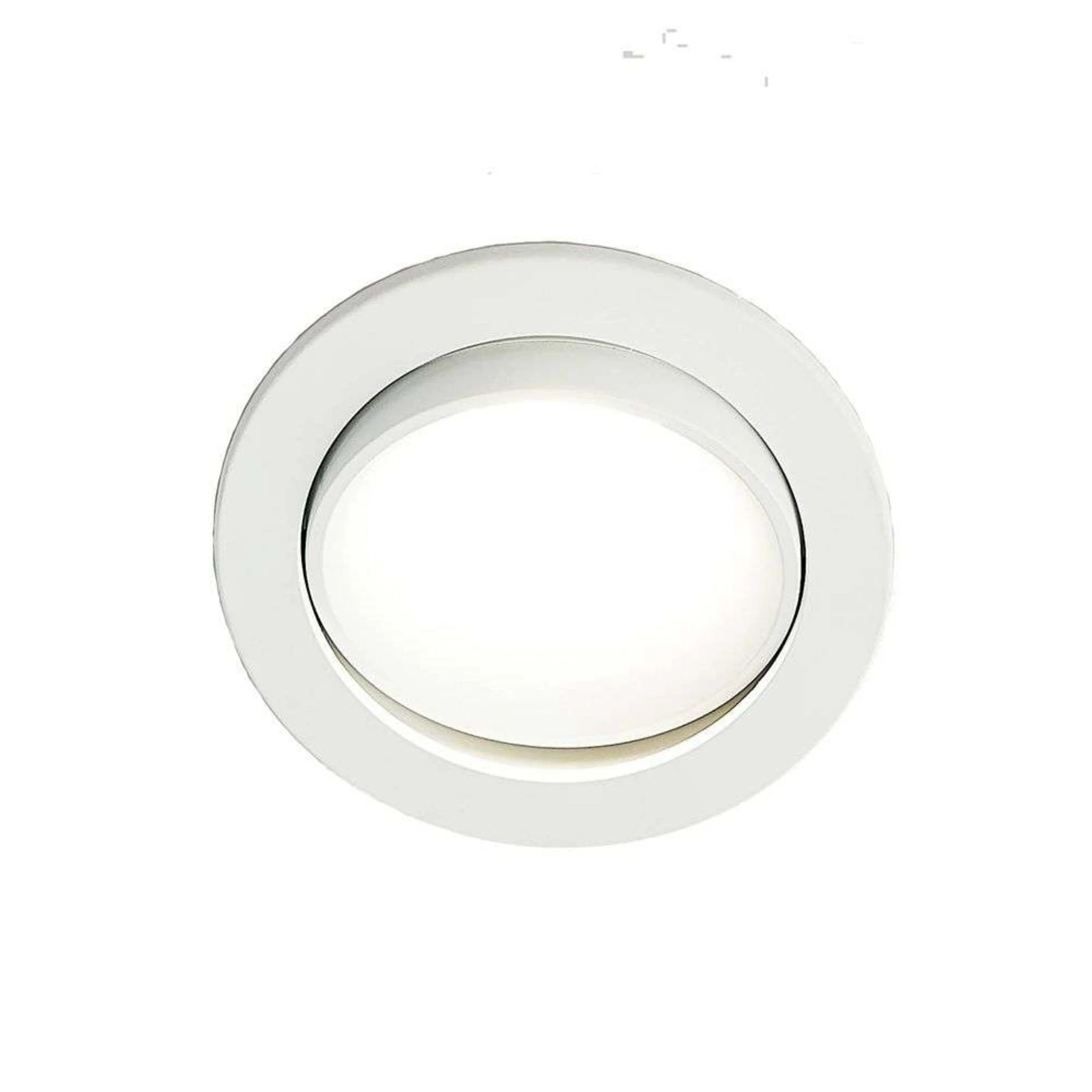 Arcchio LED-Einbauleuchte Katerin, 10 cm, weiß, schwenkbar