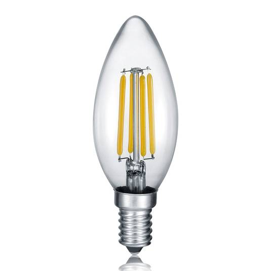 LED-ljus E14 4 W filament 2 700 K switch dimmer