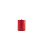 Pillar Candle LED 7,8 x 10,1 cm Rustic Red - Uyuni Lighting