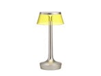 Bon Jour Unplugged Stolní Lampa Matte Chrome/Yellow - Flos