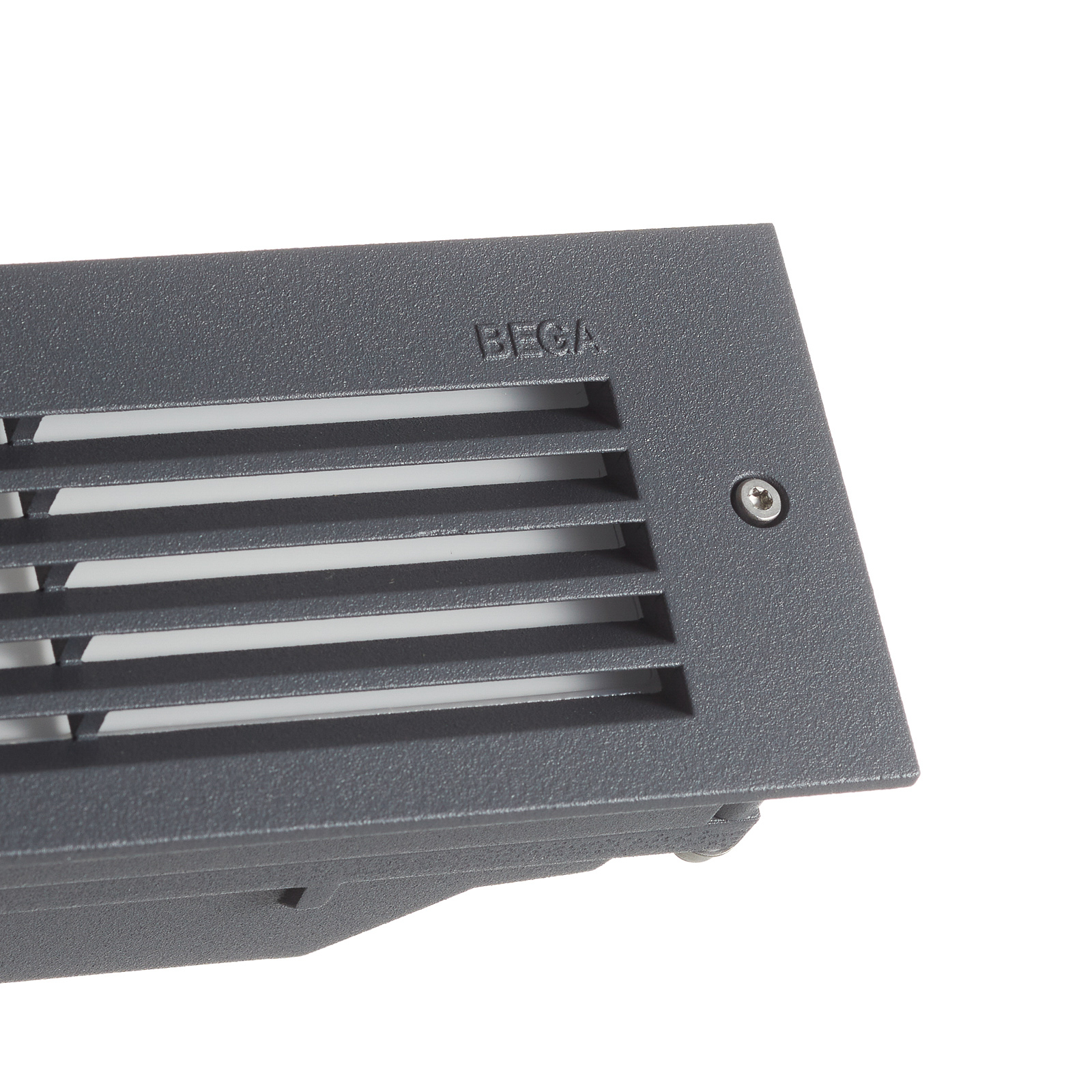 BEGA 33018 LED wall light 3,000K graphite 26 cm