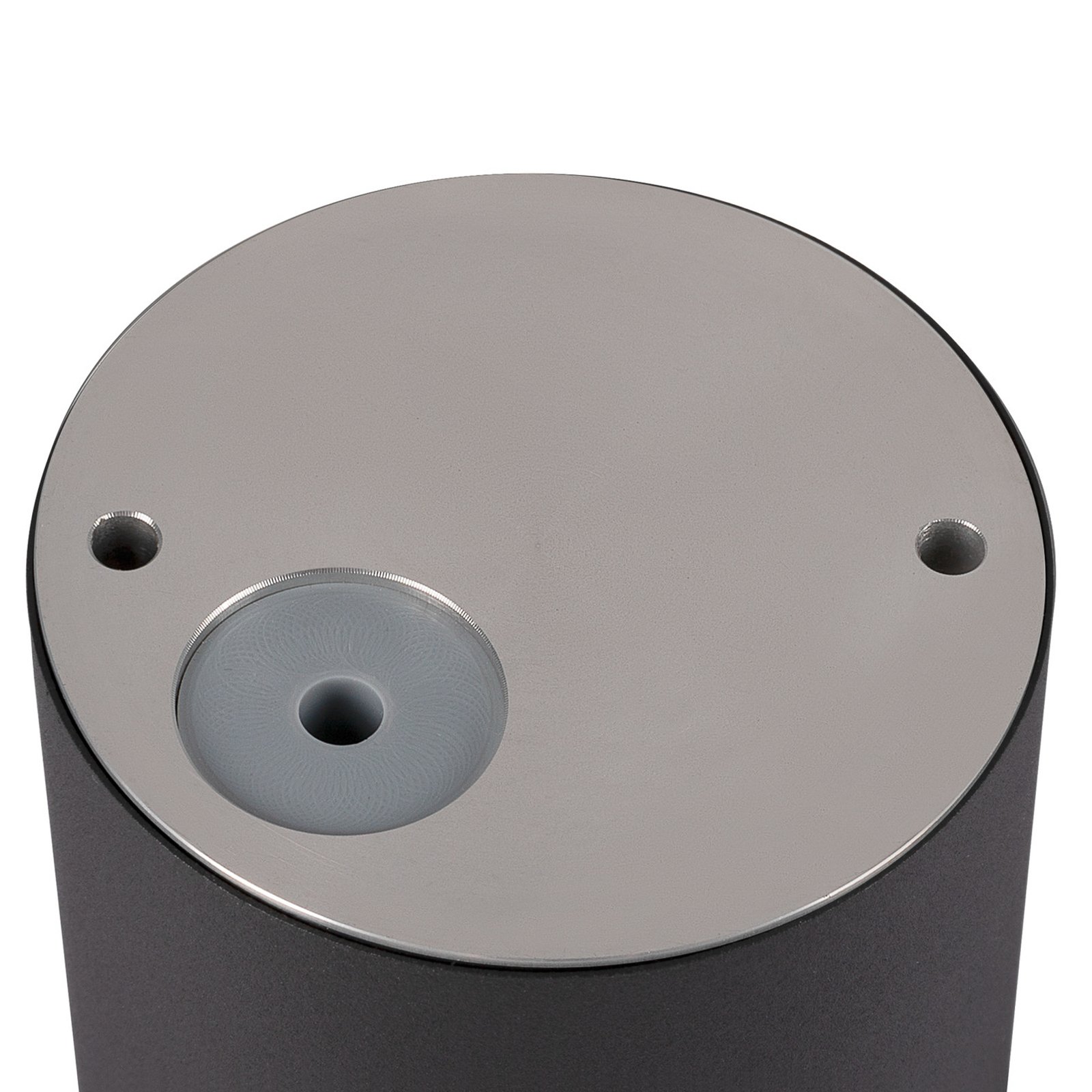 SLV Varyt lámpara de techo para baño, negro, aluminio, Ø 12 cm