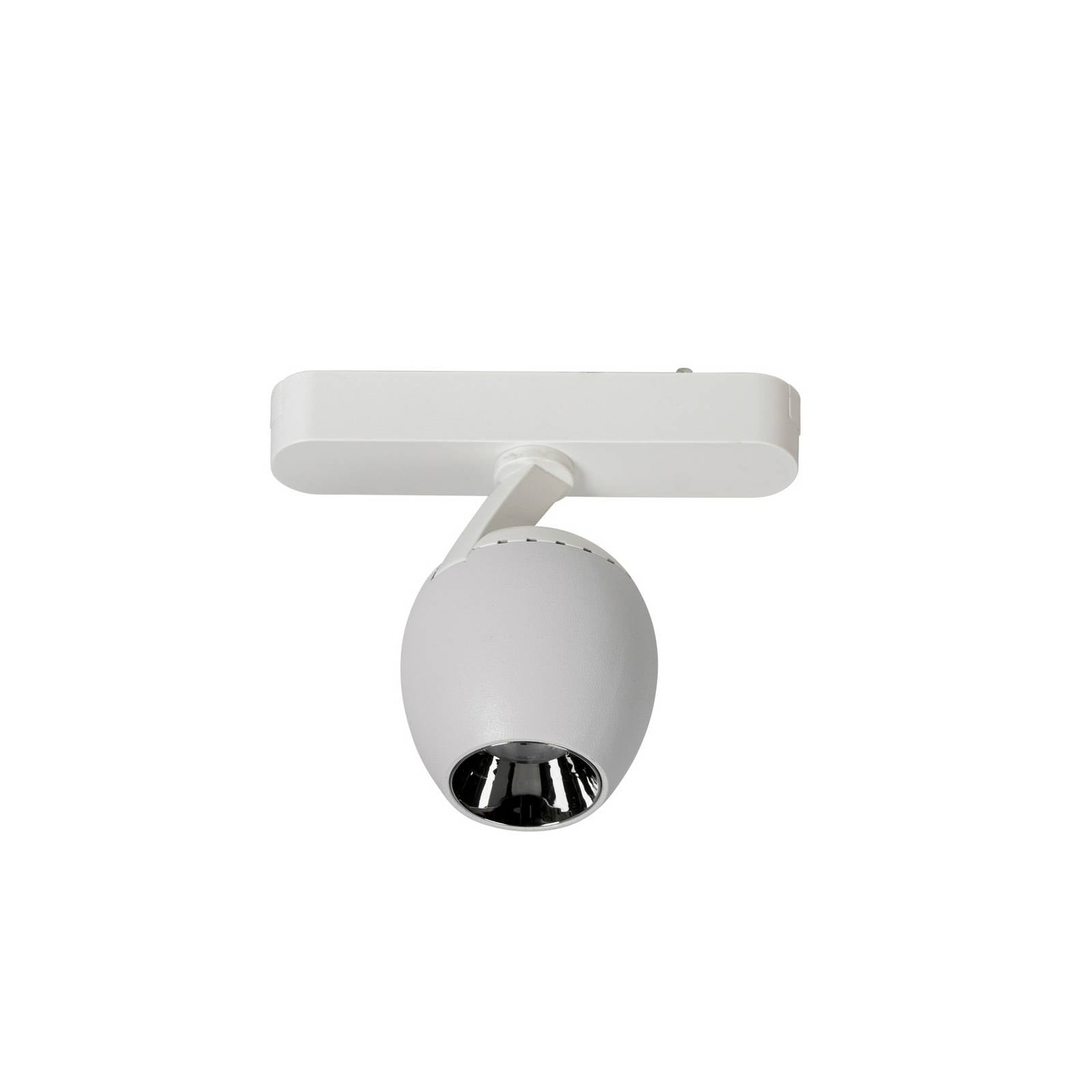 Lindby LED-Spot 48 V Lumaro, weiß, Ø6cm, Kunststoff, dimmbar