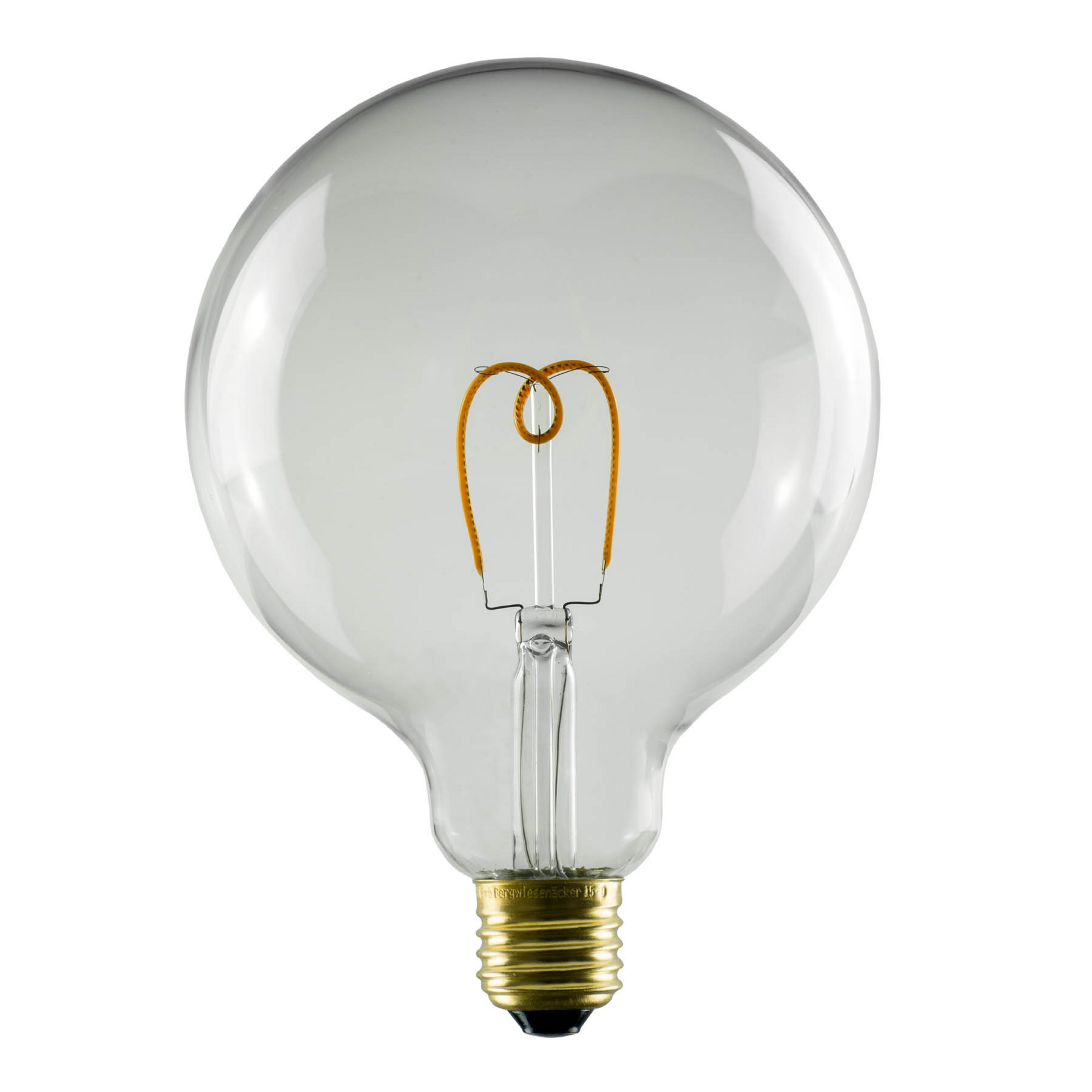 SEGULA LED-globepære E27 3,2 W G125 922 kan dæmpes