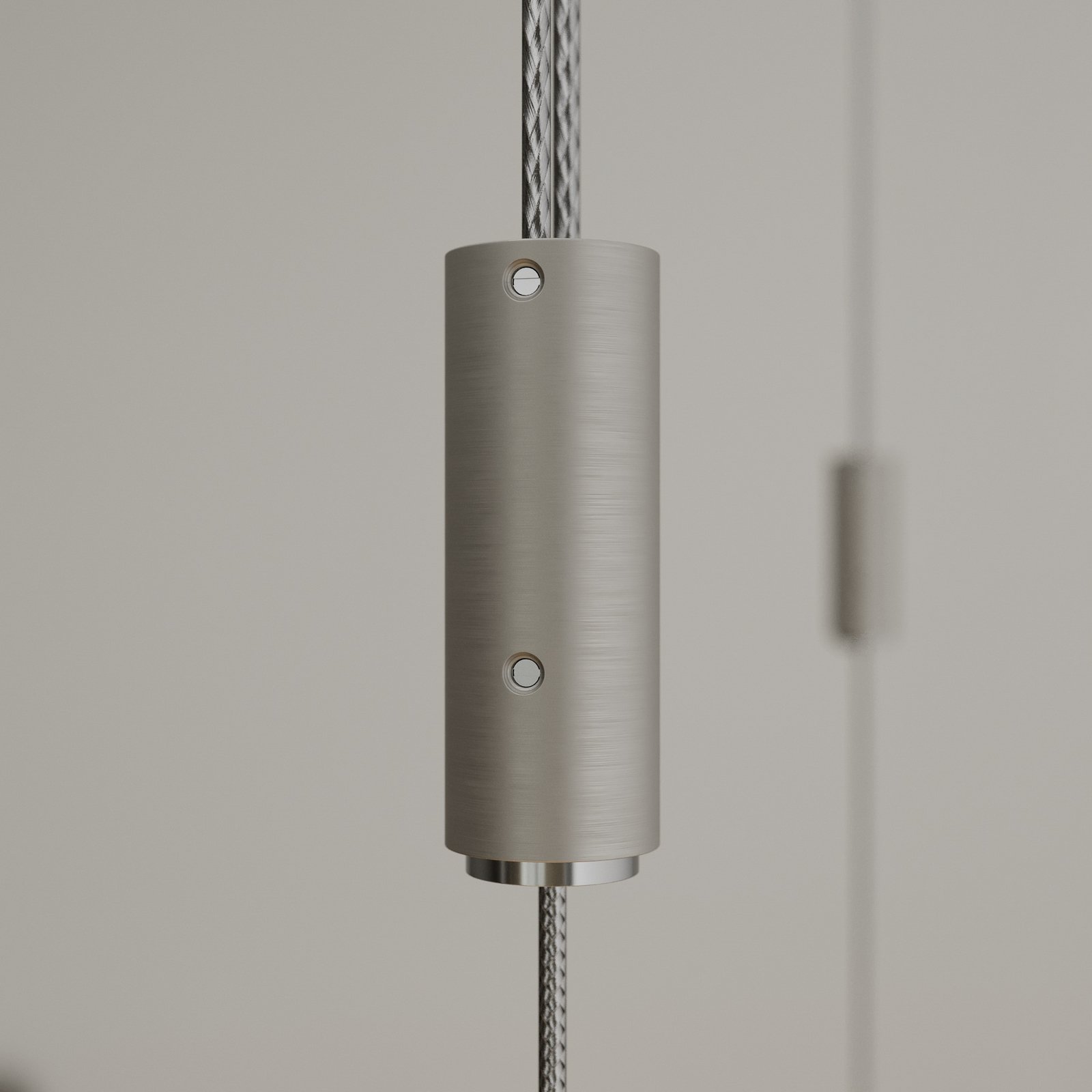 Nora Lampa Wisząca Oak/Nickel - Lucande