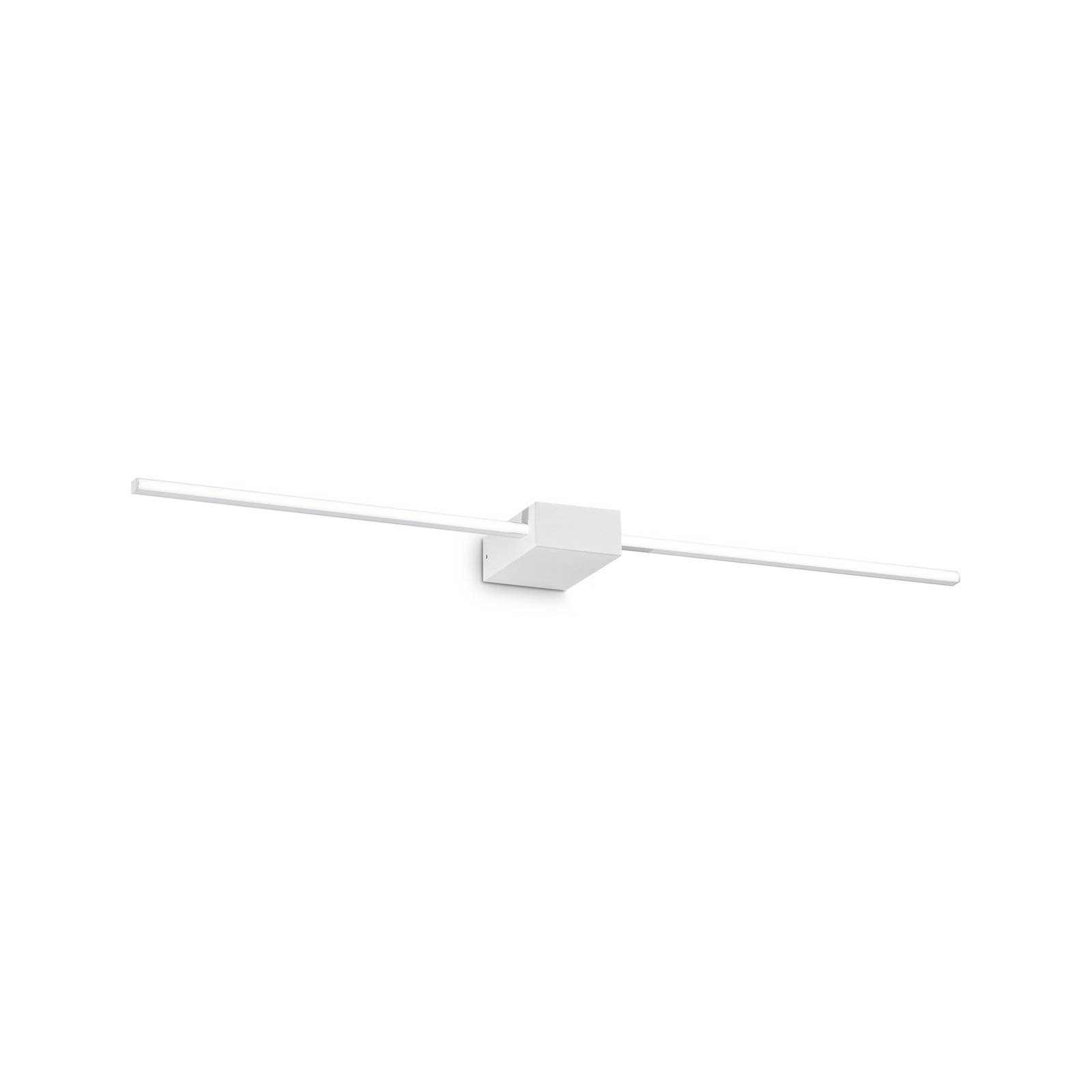 Ideal Lux LED-Wandleuchte Theo, weiß, Breite 75 cm Aluminium günstig online kaufen