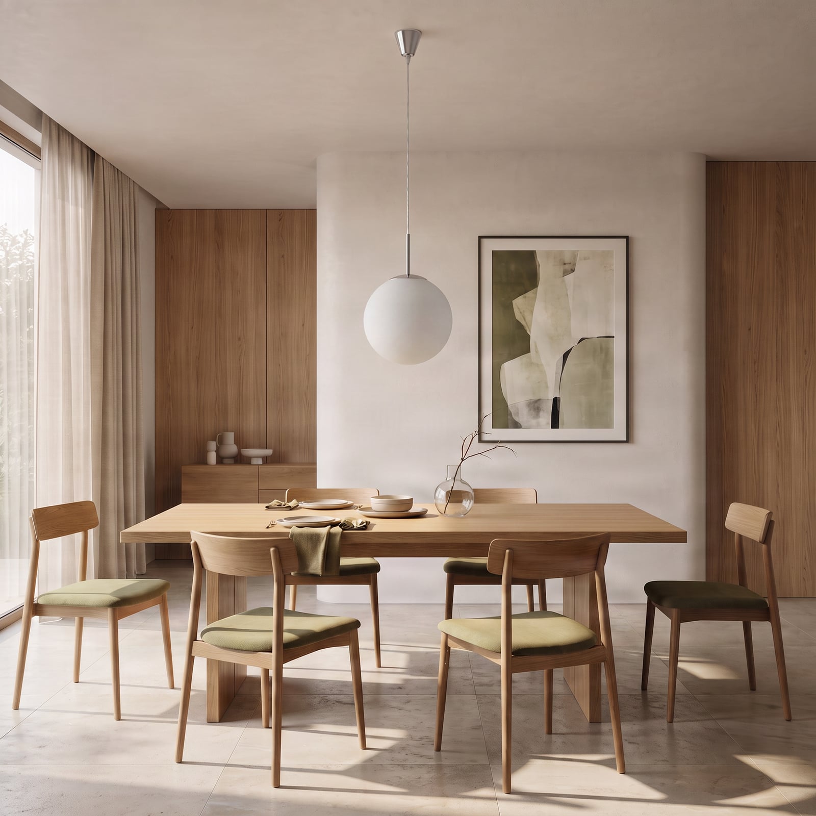 Marike Hanglamp Ø30 White - Lindby