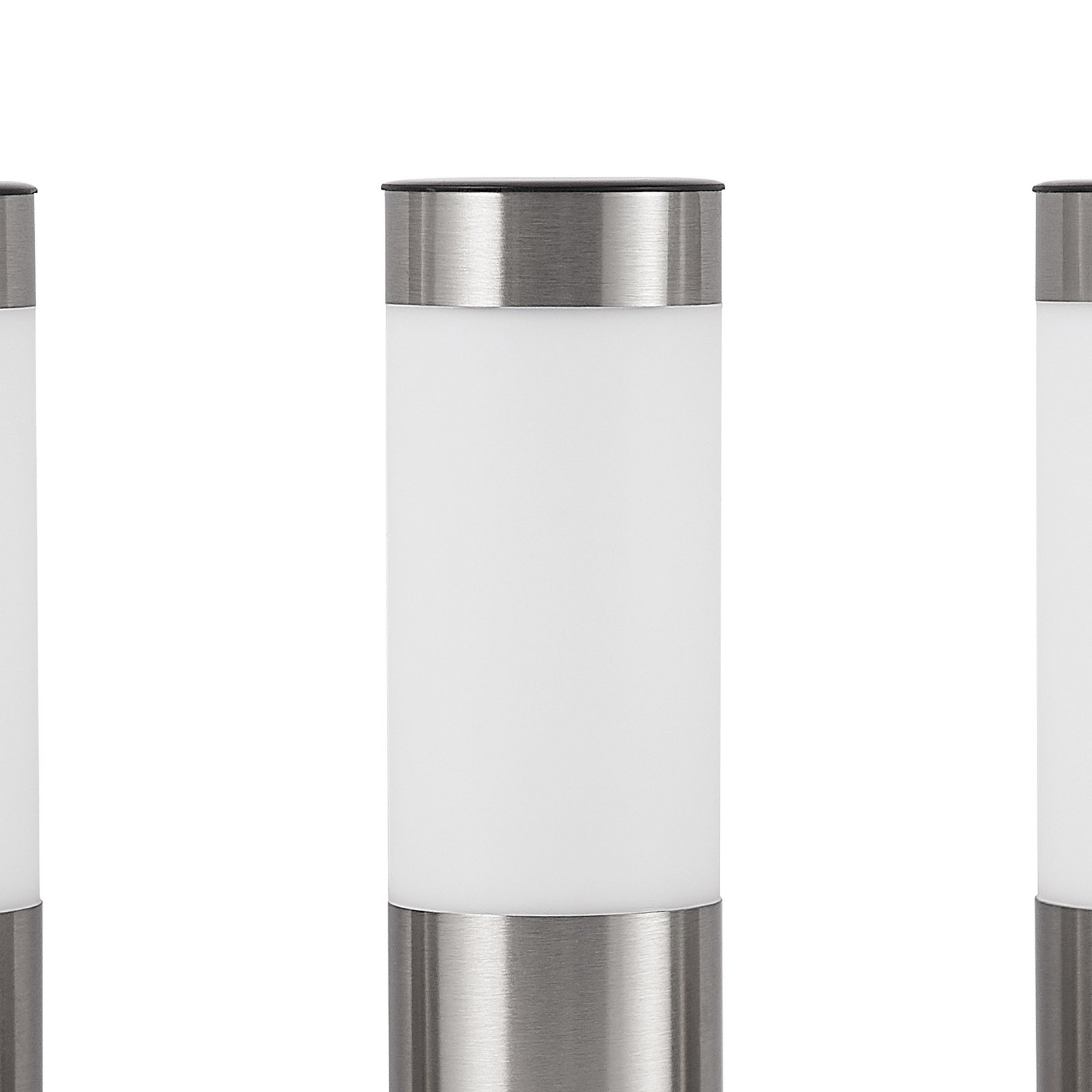 Sirita Lámpara Solar 4 pcs. H31 Silver - Lindby