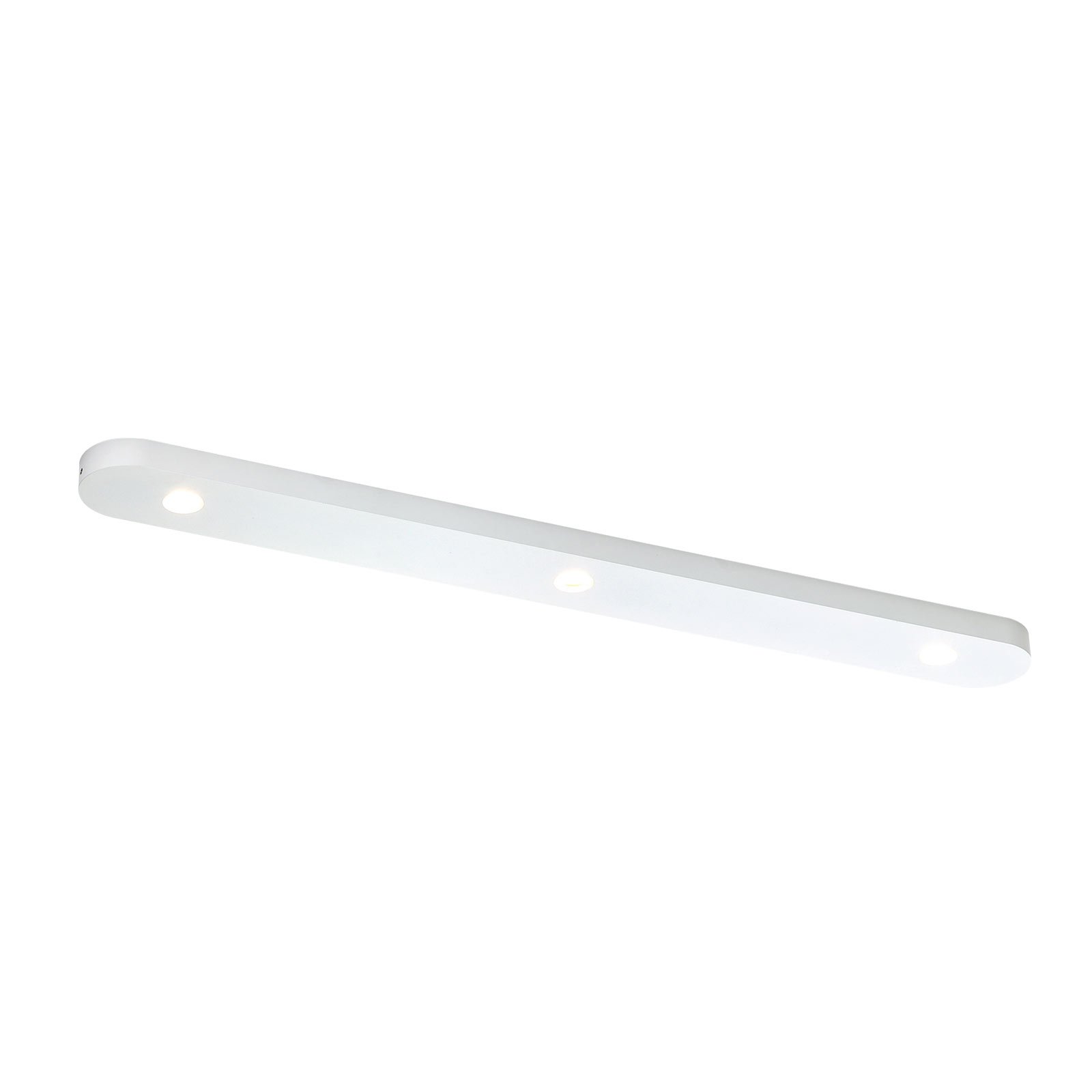 Bopp Close LED-kattovalaisin, kolmivaloinen, valkoinen