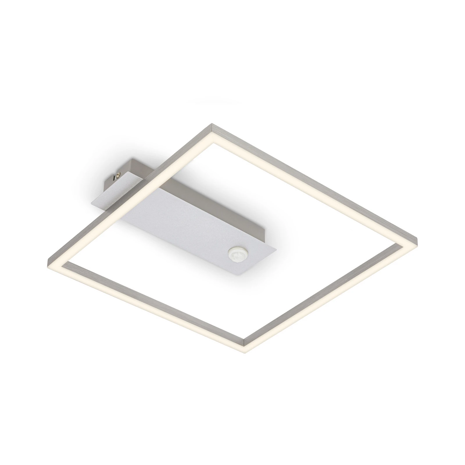 LED svetlo so snímačom Nici štvorcové hliník