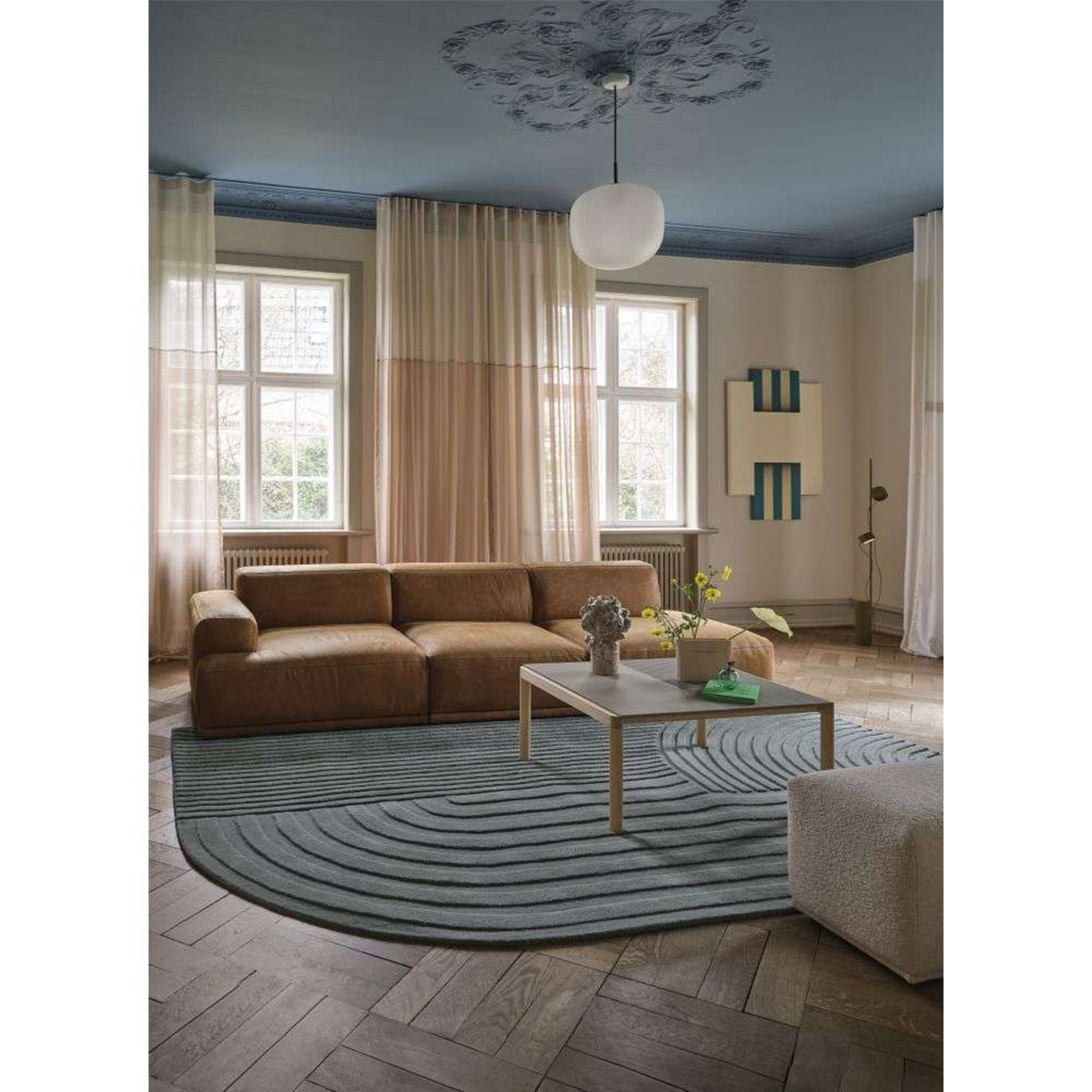 Relevo Přikrývka 170x240 Taupe - Muuto