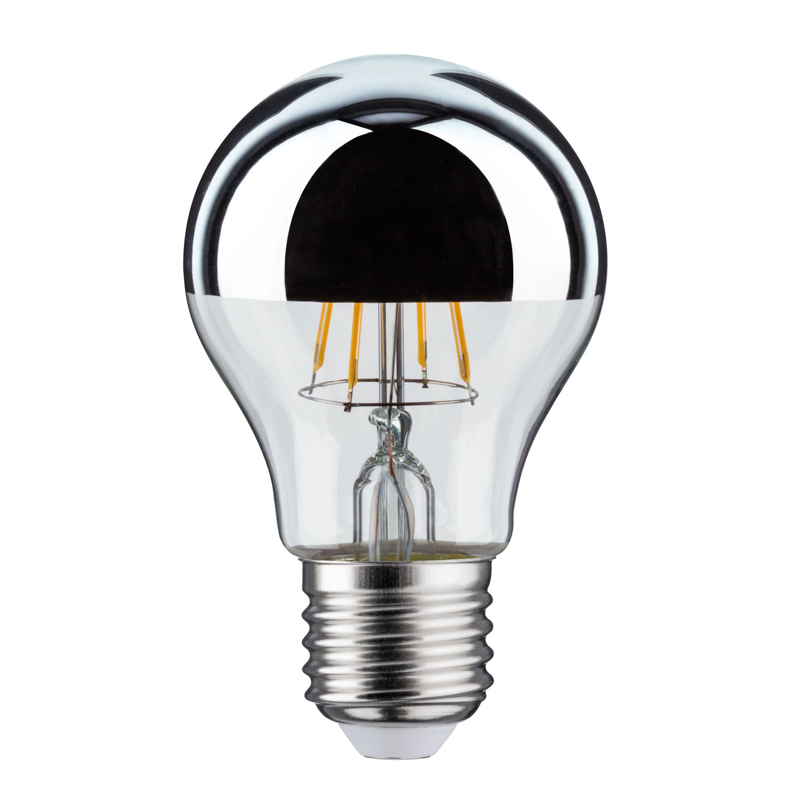 LED-Lampe E27 Tropfen 827 Kopfspiegel 4,8W