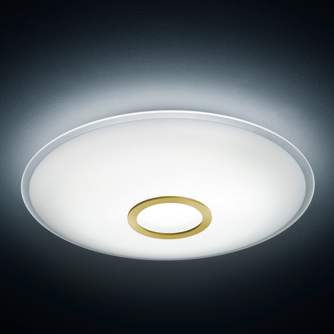 Plafonnier LED Nuno, laiton mat