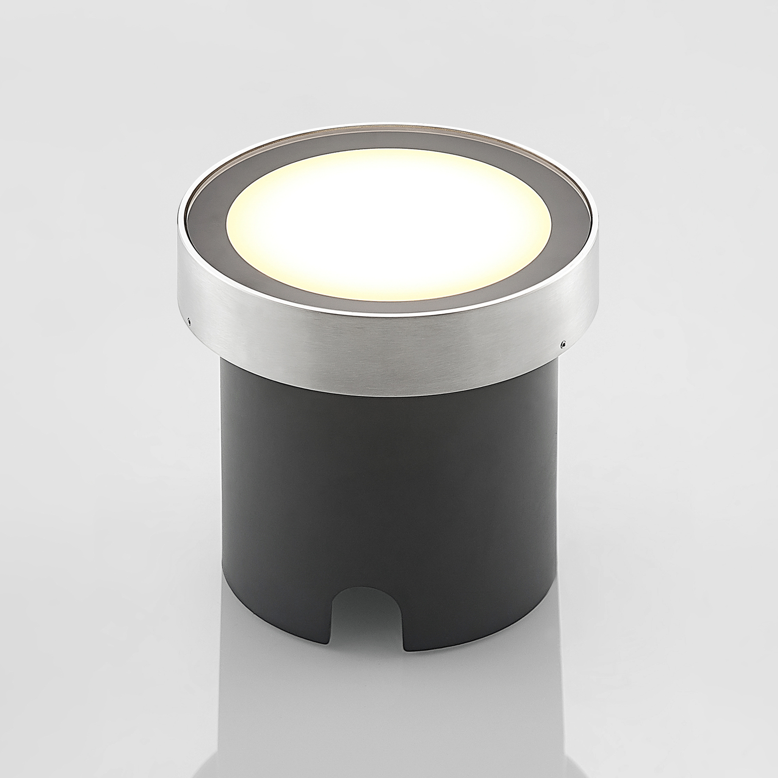 Arcchio Gerrie LED-Einbauleuchte Ø 15 cm milchig