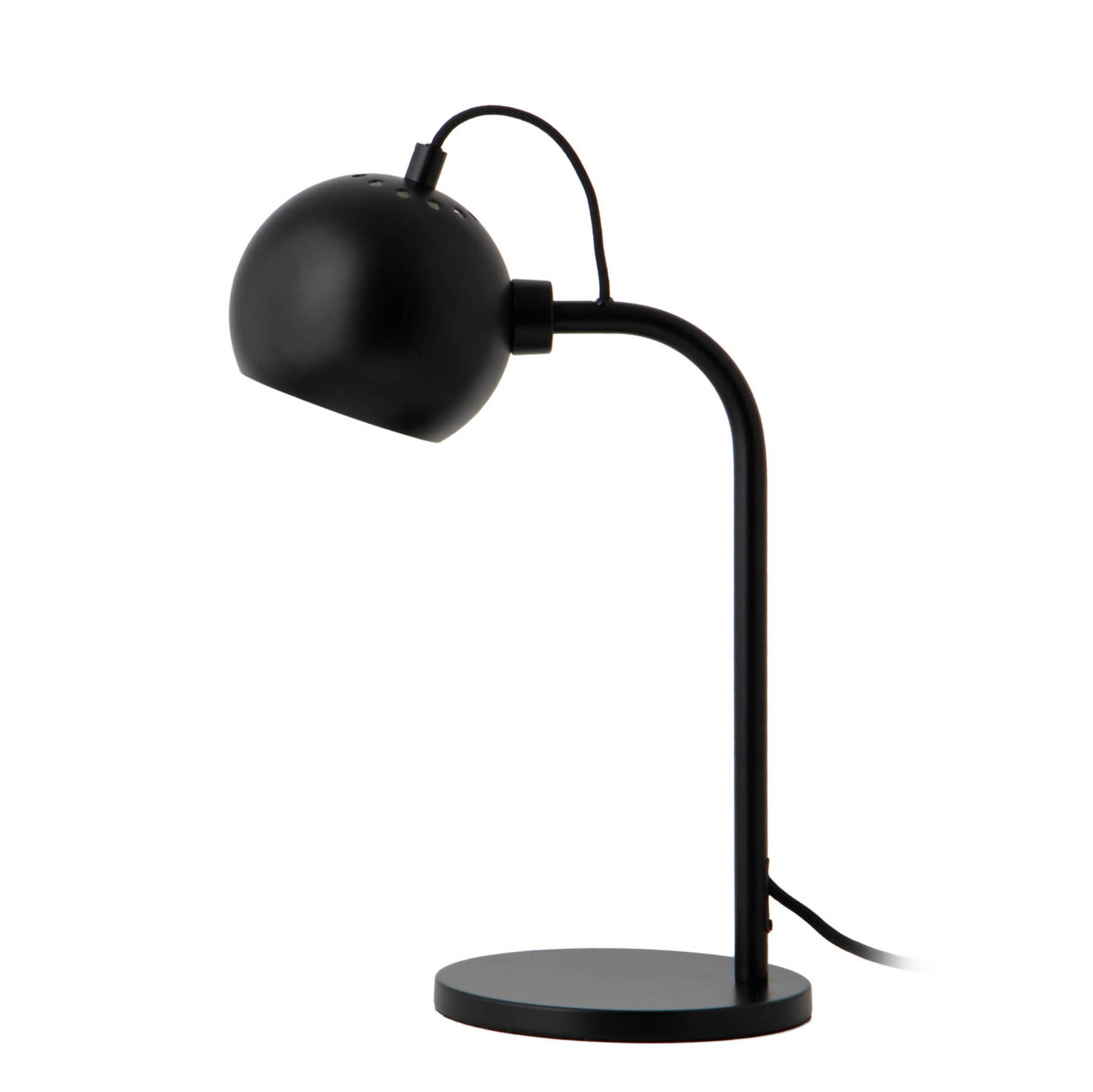 FRANDSEN Ball Single table lamp, black