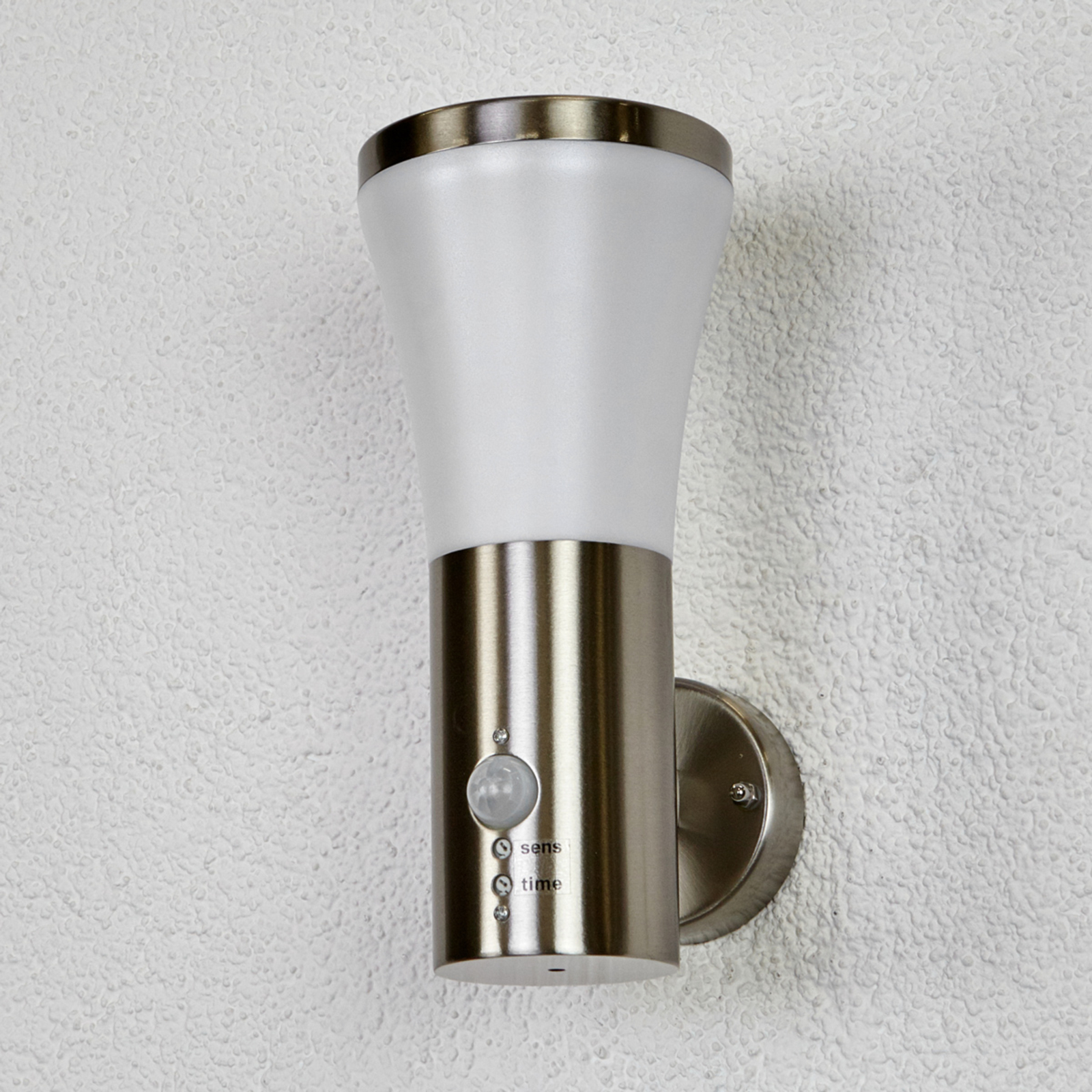 Bewegungsmelder-Wandlampe Sumea für außen, LED
