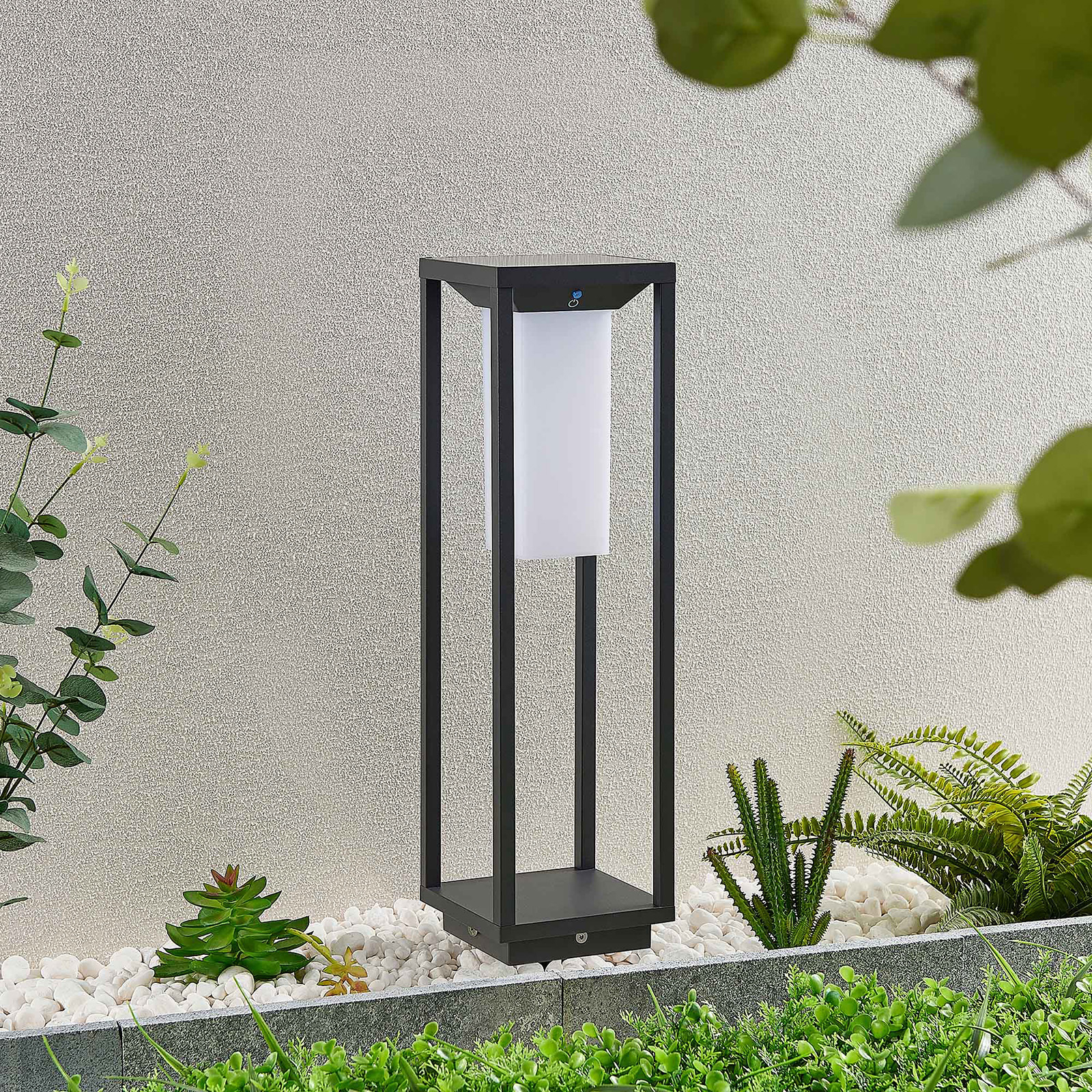 Eliel Lámpara solar IP54 Graphite - Lucande
