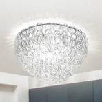 Giogali glass ceiling light, 60 cm