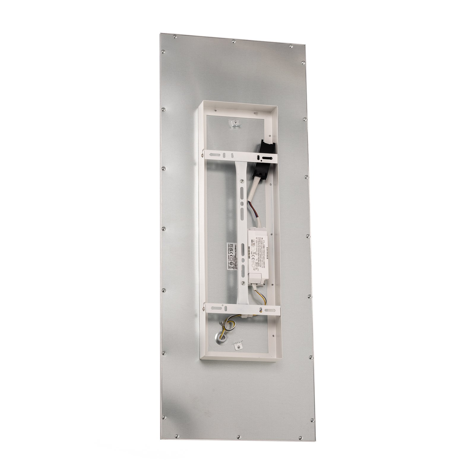 Livel LED Deckenleuchte CCT 80x30 White/Silver - Lindby
