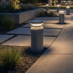 Baliza LED Ideal Lux Boeing, antracita, altura 15 cm