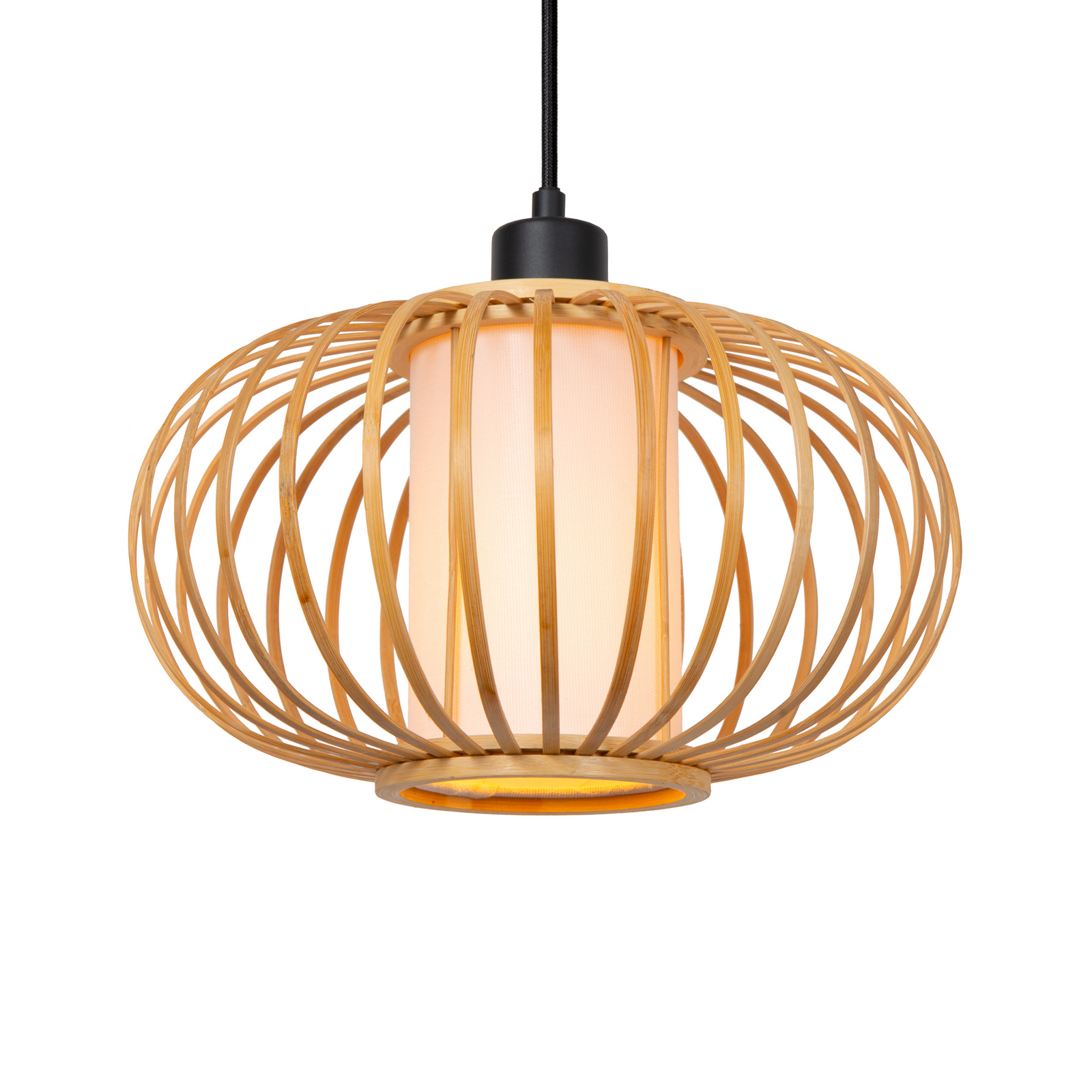 Hängeleuchte THULINE, Bambus, 3-flammig, Länge 141 cm, E27 Hängeleuchte THULINE, Bambus, 3-flammig, Länge 141 cm, E27