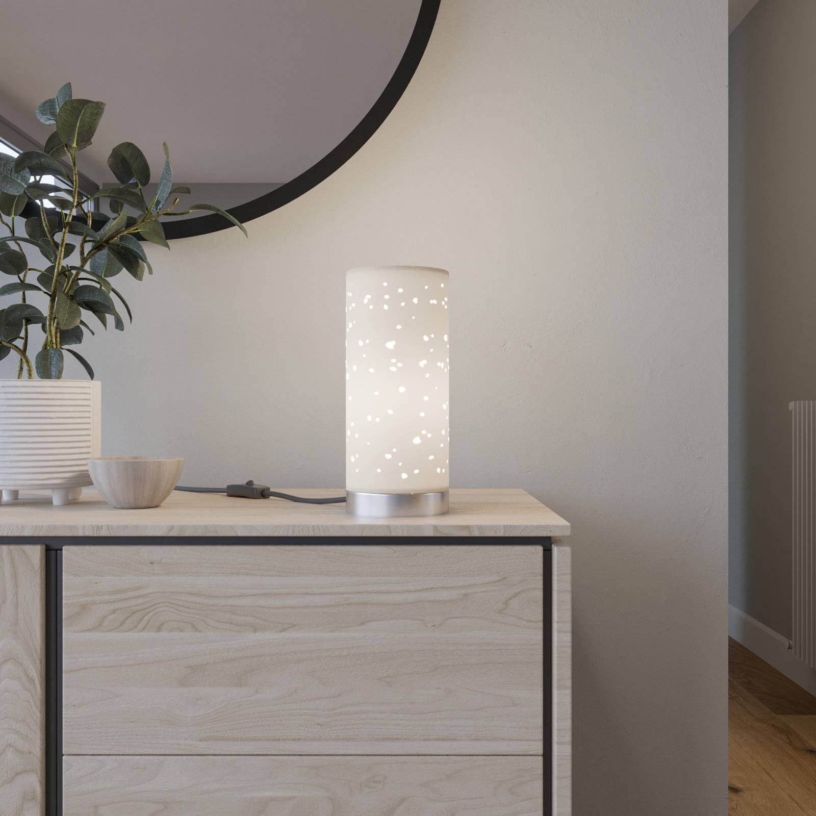 Lindby - Alwine Bordlampe Smart Home White