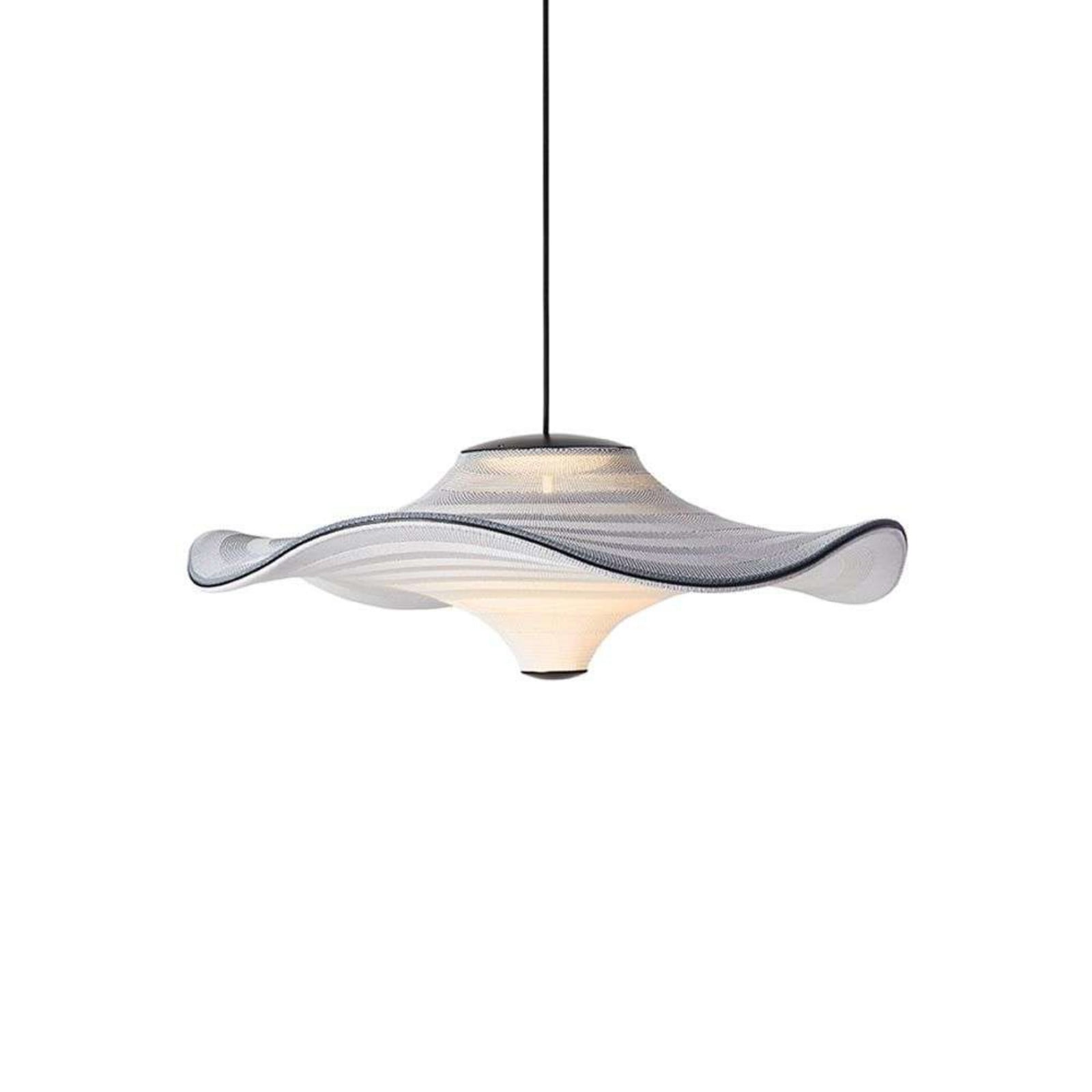 Suspension LED Flying Bleu Ø - Fabriquée à la main Made By Hand — vue 3