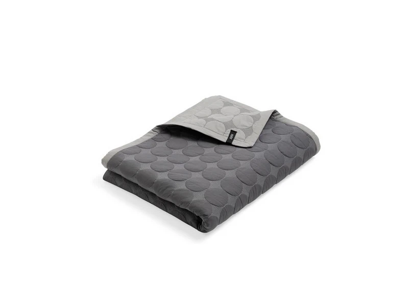 HAY - Mega Dot (Organic) Tagesdecke 235x245 Dunkel Grey