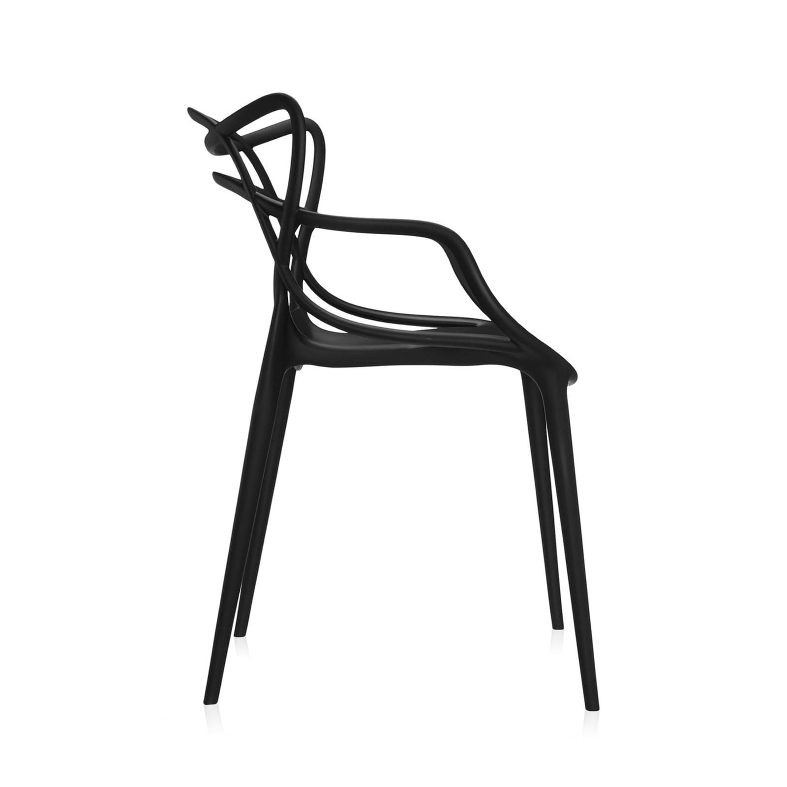 Masters chair, black, height 83 cm - Kartell