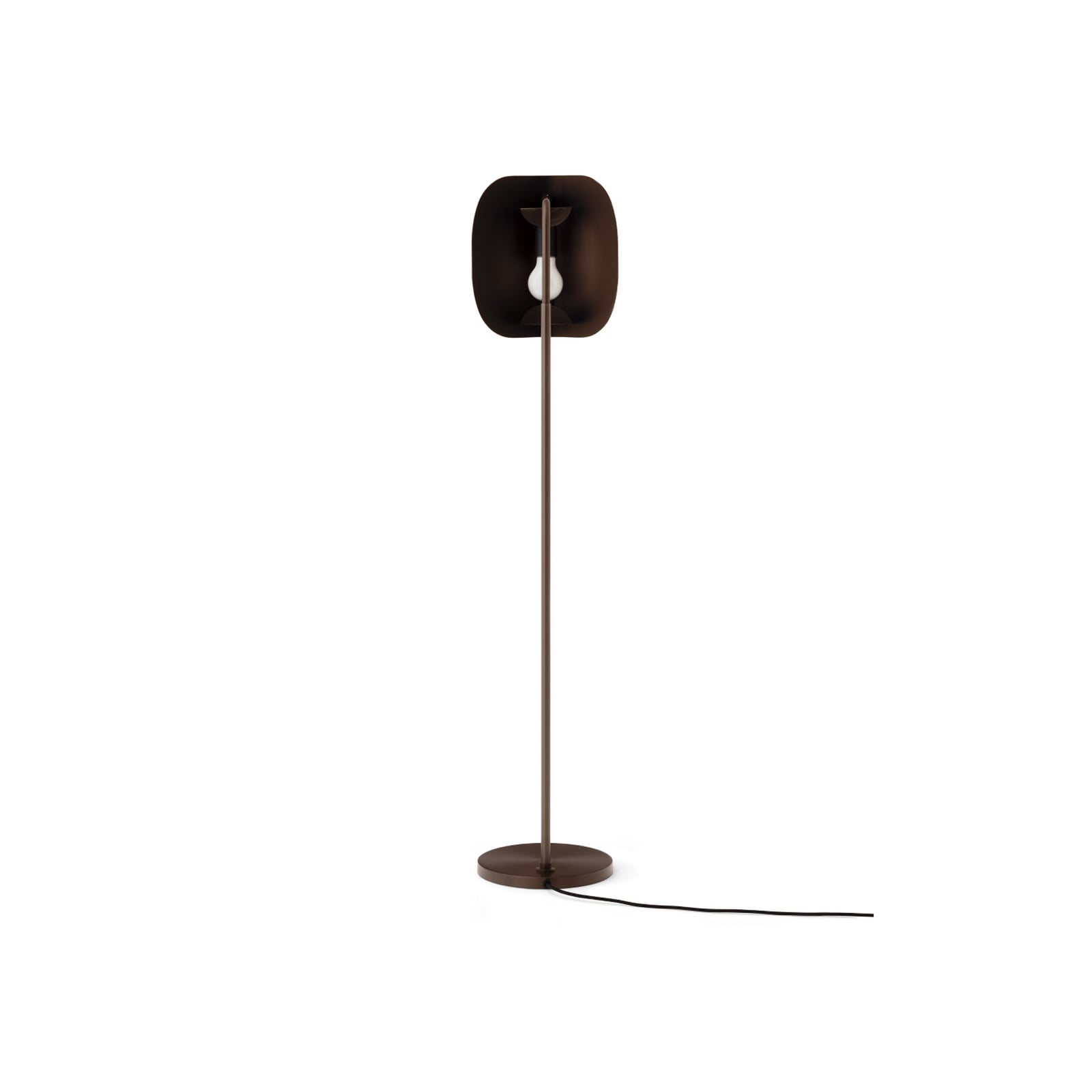 Stojací lampa Wing, bronzová, výška 113 cm, výškově nastavitelná – Audo Stojací lampa Wing, bronzová, výška 113 cm, výškově nastavitelná – Audo