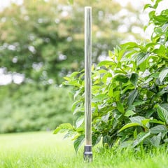 Lampada decorativa da giardino a 24 LED Lancia, asta luminosa trasparente