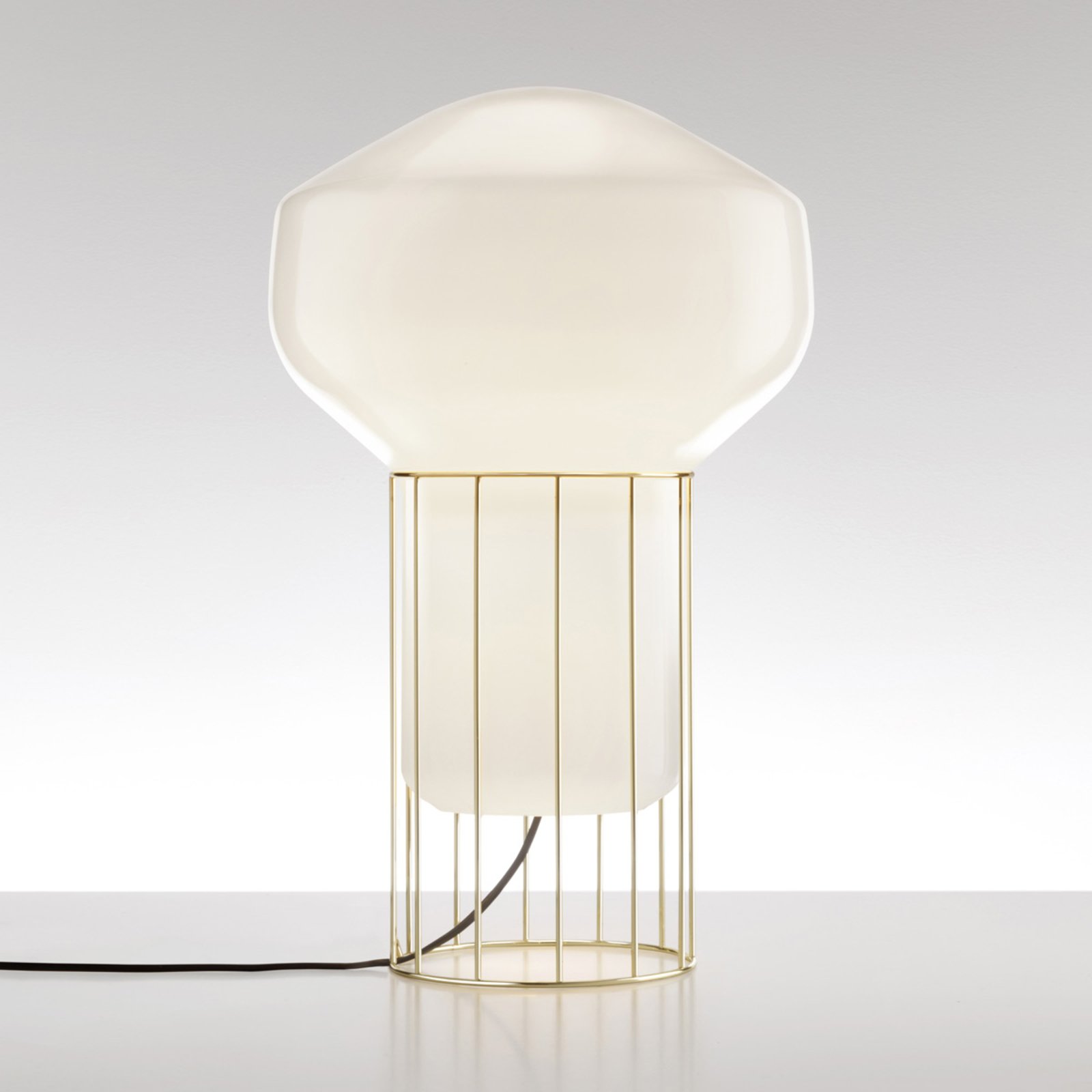 Fabbian Aérostat - réz asztali lámpa 33 cm