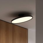 Lampada a LED da soffitto integrata Kaito 2 Pro, Ø 40 cm, nero, interasse