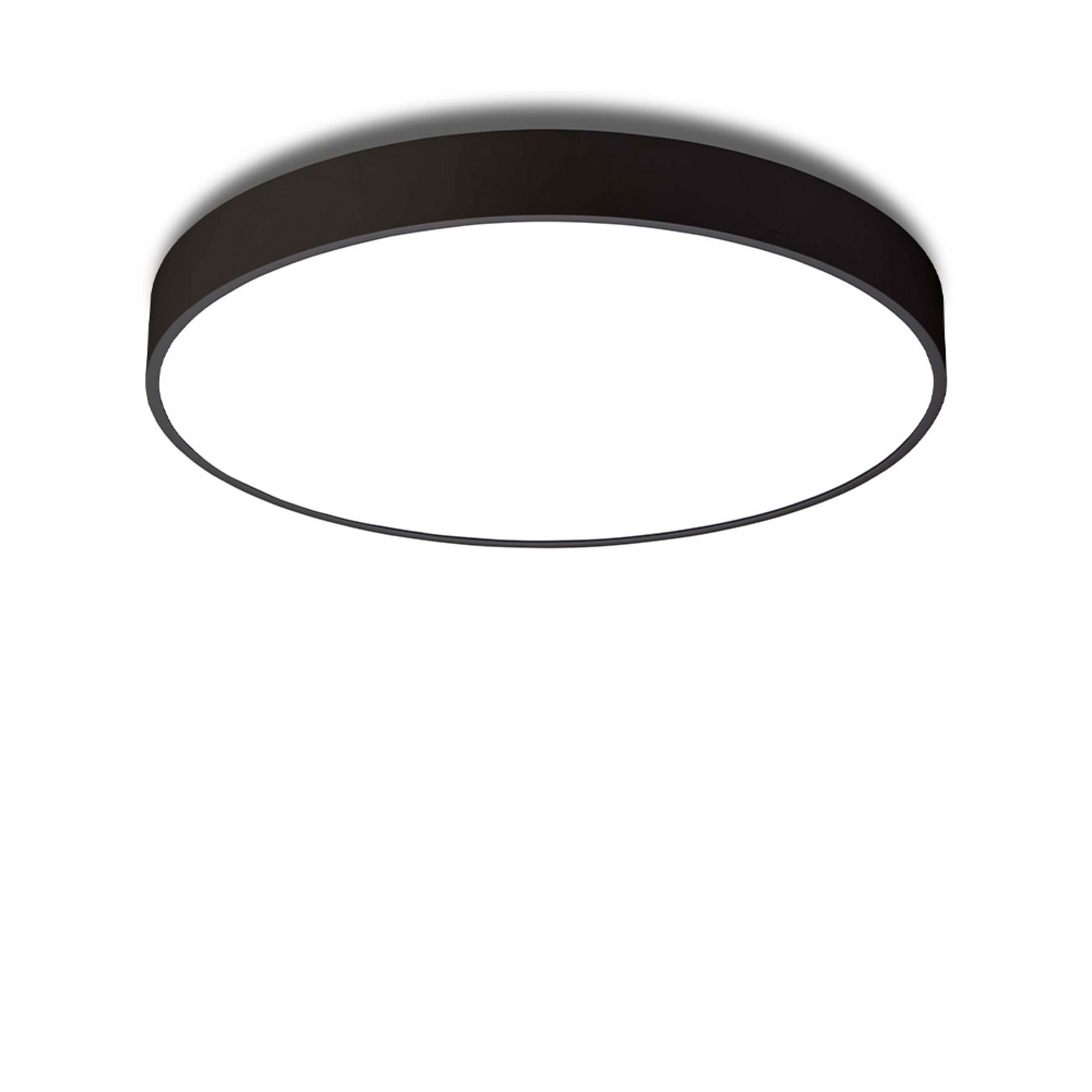 Luna C450 LED Plafoniera 3000K Nero - Antidark