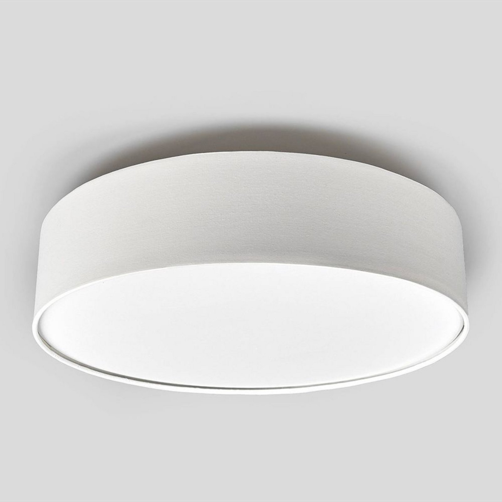 Sebatin Ceiling Lamp Ø50 Cream/White/Nickel - Lindby