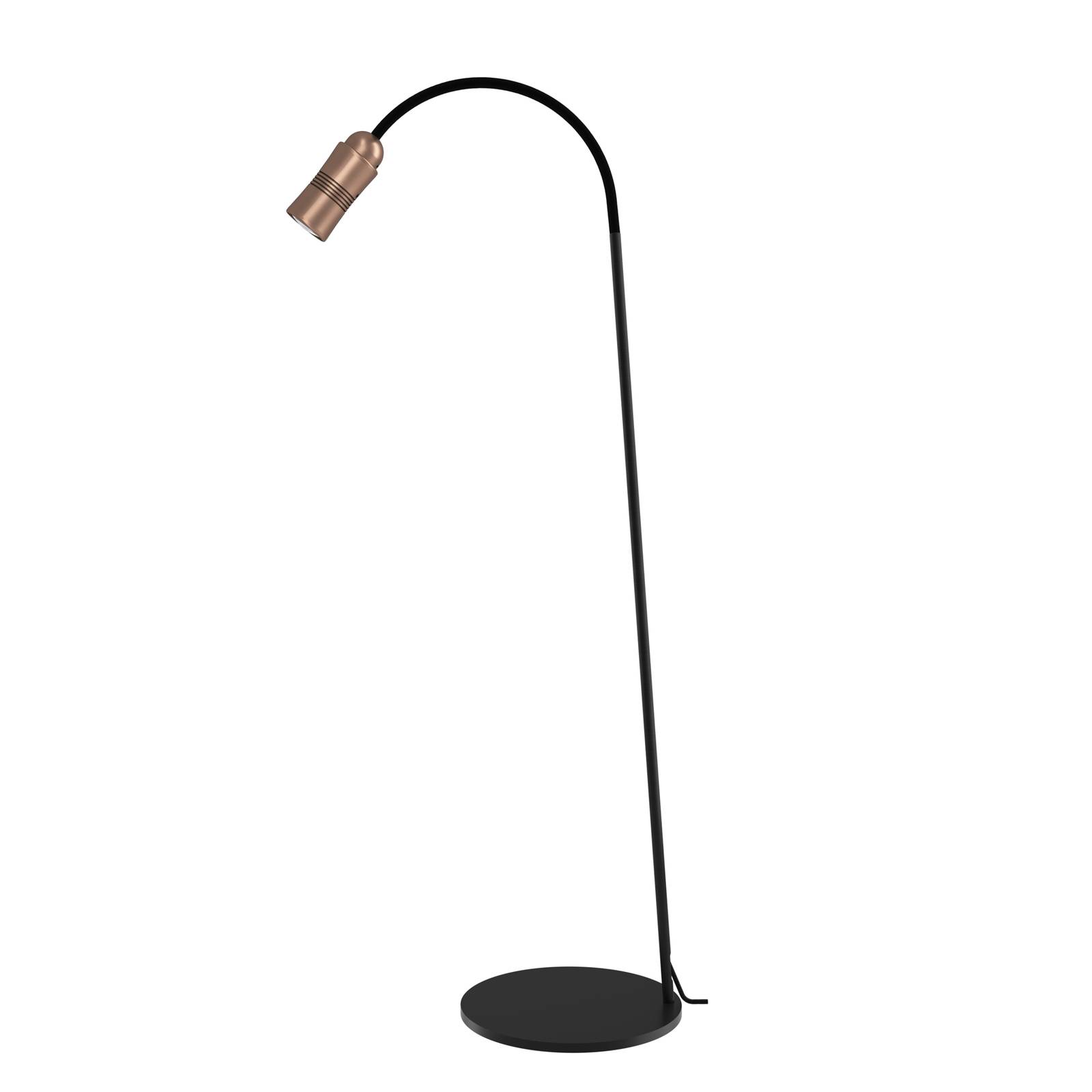 Neo! Floor lampadaire LED dimmable cuivré/noir