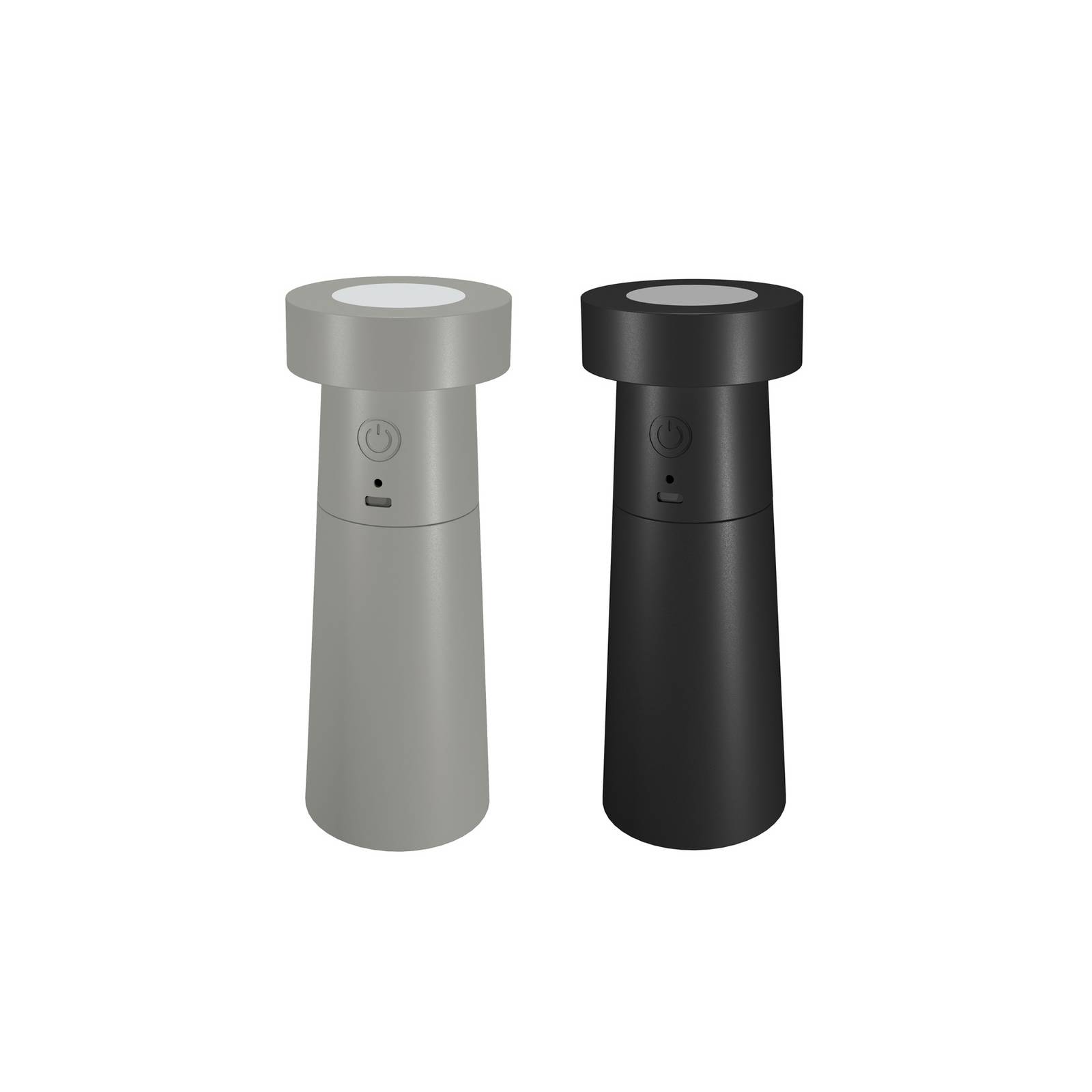 Lucande LED-Salz- und Pfefferstreuer Salt & Pepper, 2er-Set