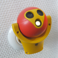 Lampka nocna LED Dzikie zwierzęta potrójna