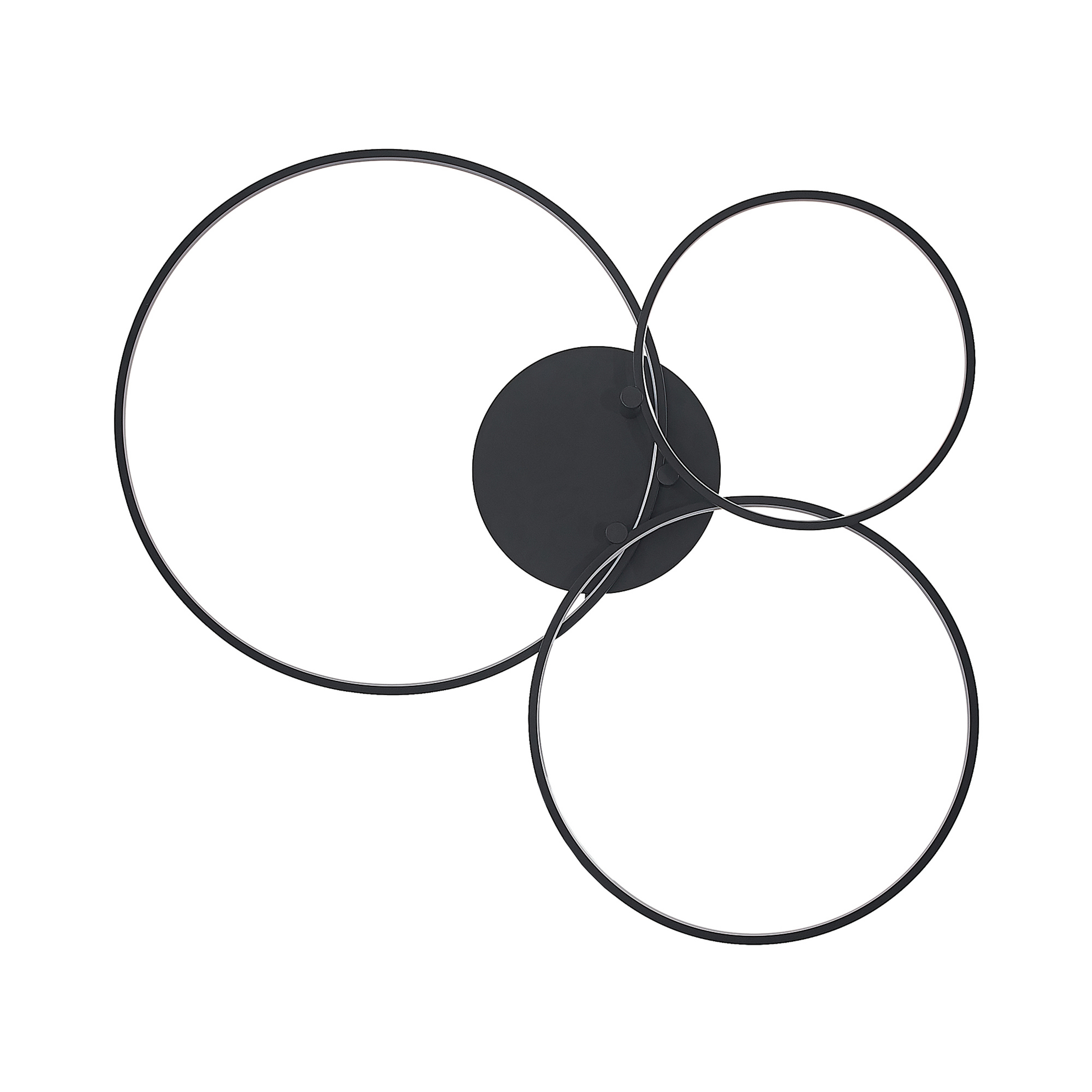 Rayk LED Plafonnier Matt Black - Lindby