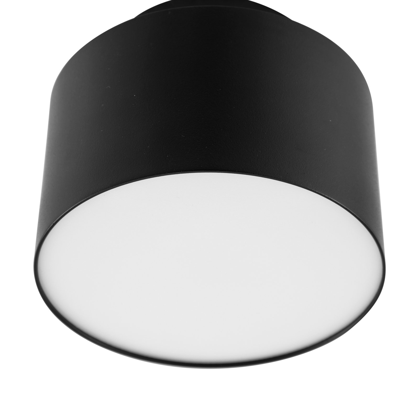 Lindby LED-spotlight Nivoria, Ø 11 cm, sand svart