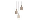 Ovelia 3 Round Lustră Pendul Beige - Lindby