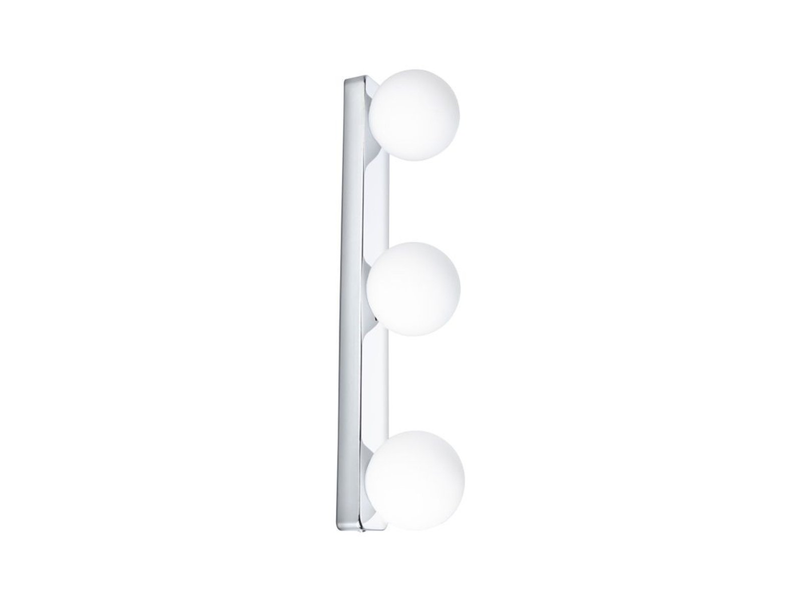 Gove 3 Wall Lamp IP44 Dim. Chrome/Satin - Paulmann