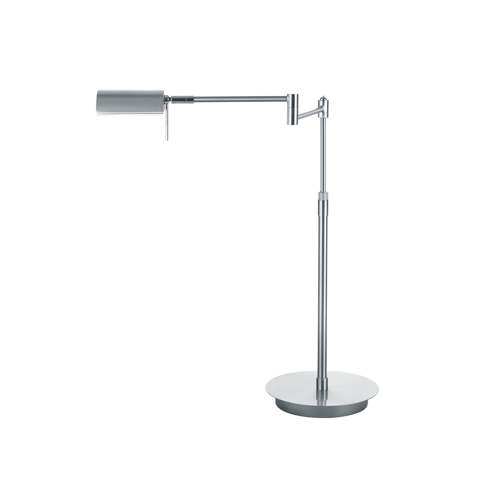 Lampe de table LED Graz, nickel mat